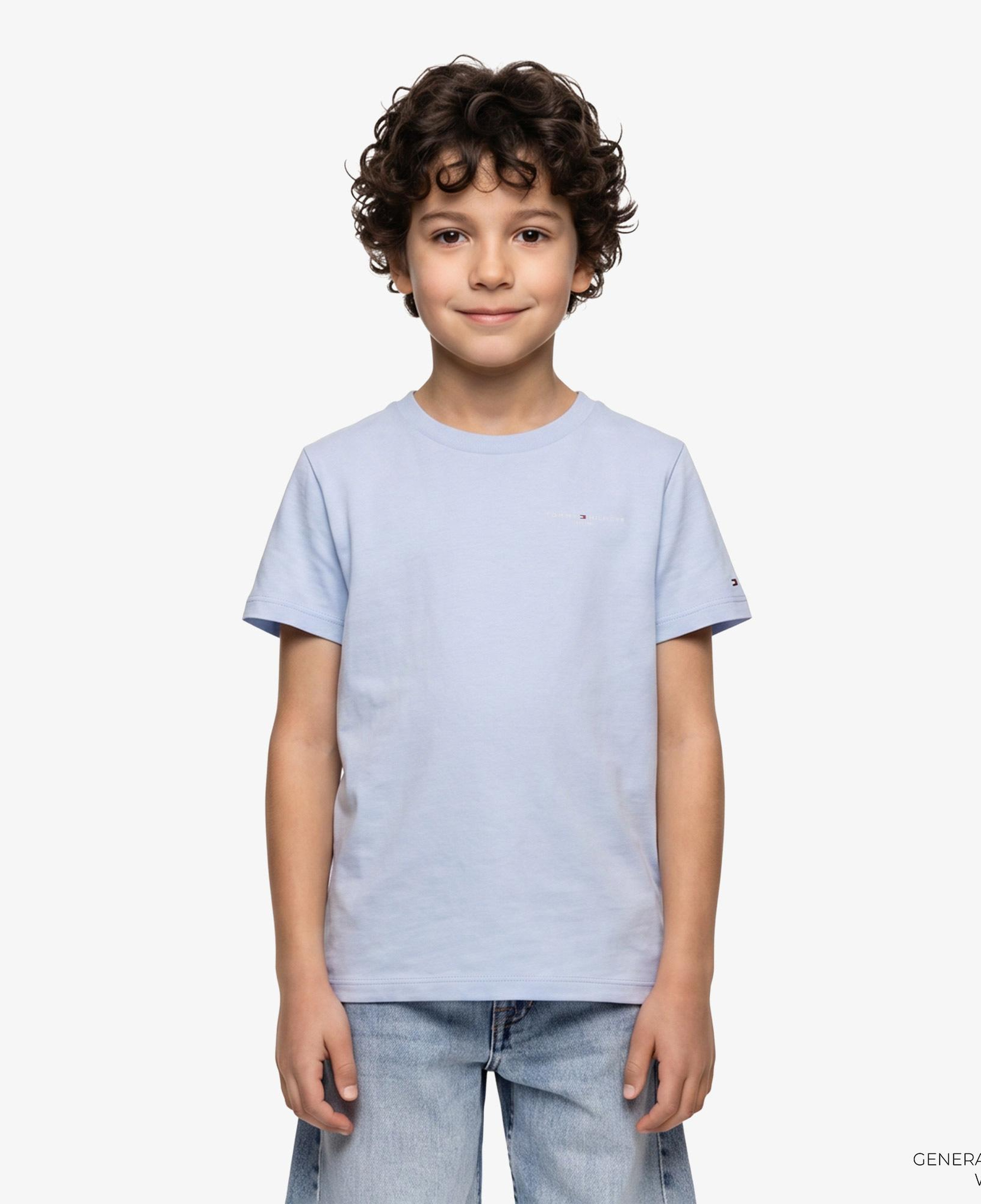 Tommy Hilfiger Mini Corp Çocuk Mavi T-Shirt