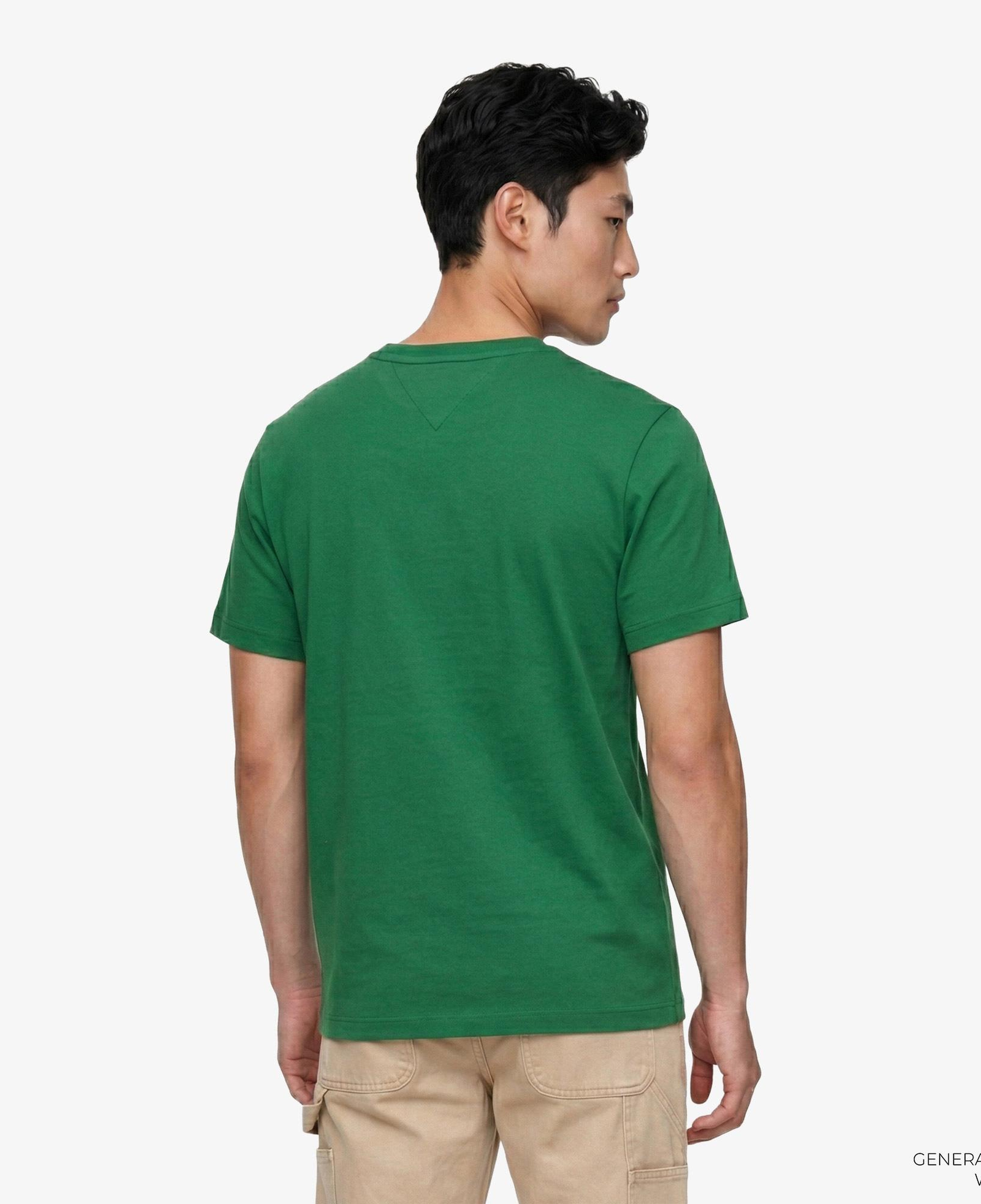 Tommy Hilfiger Core Essentials Erkek Yeşil T-Shirt
