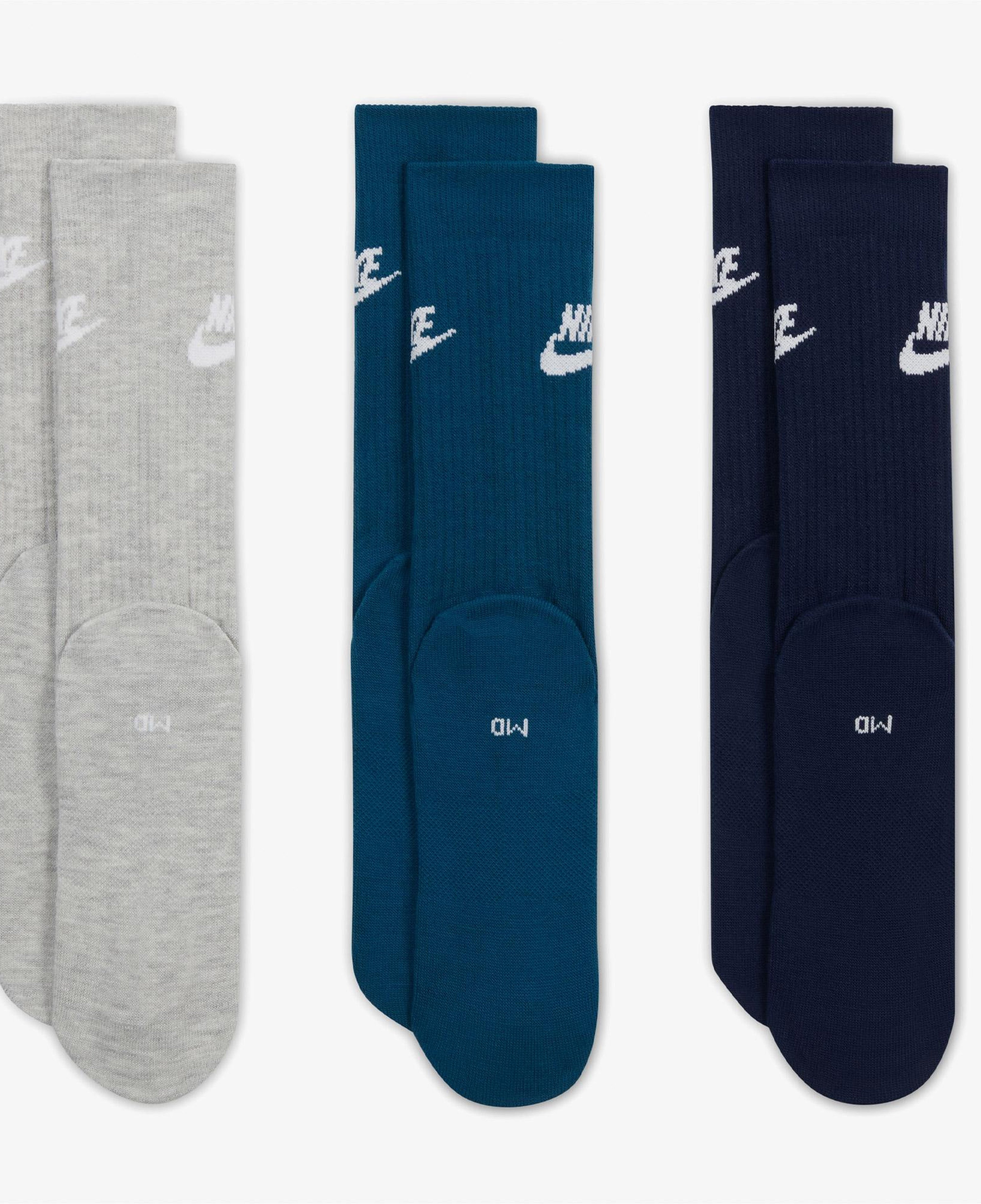 Nike Sportswear Everyday Essential 3' lü Unisex Renkli Çorap