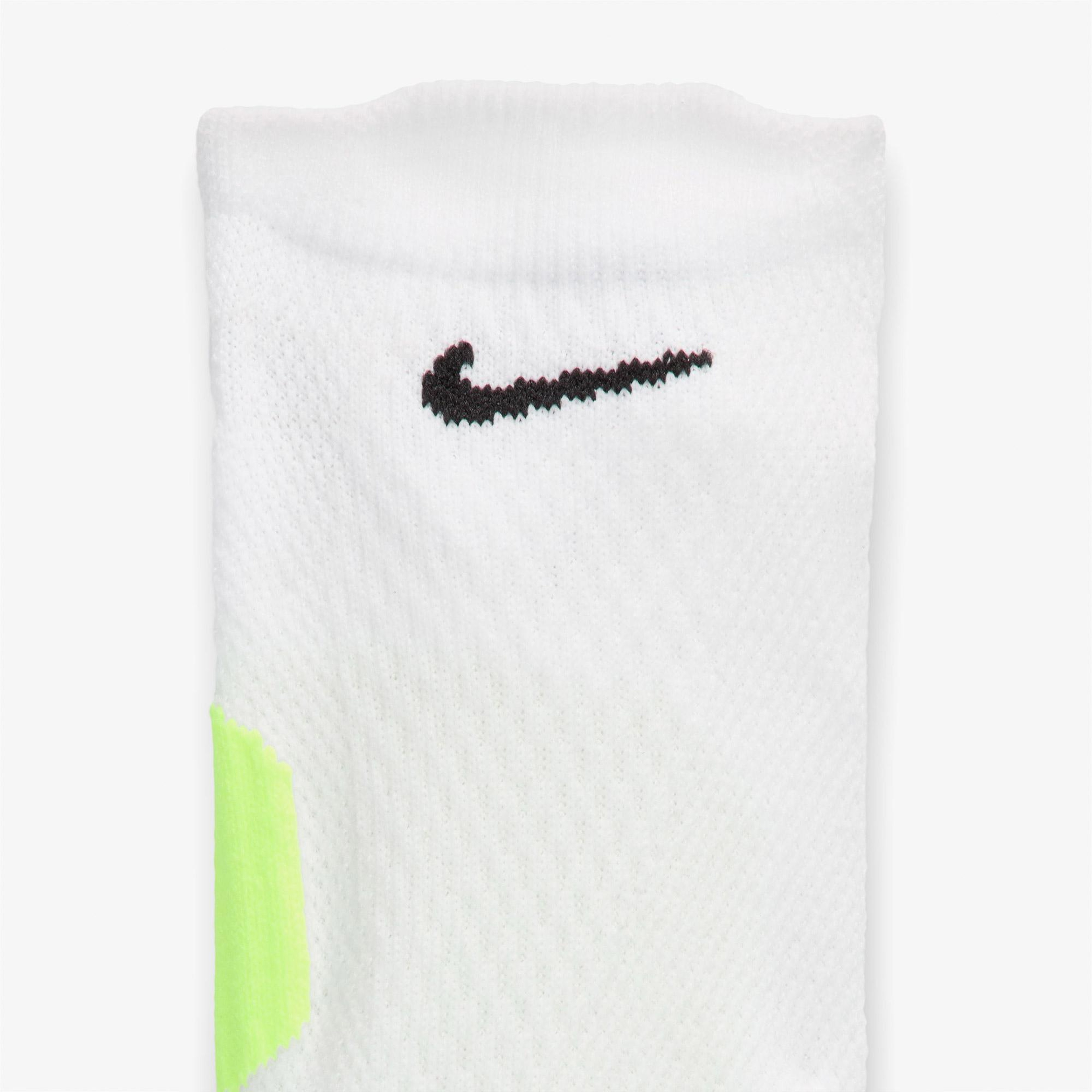 Nike Running Midweight Unisex Beyaz Çorap