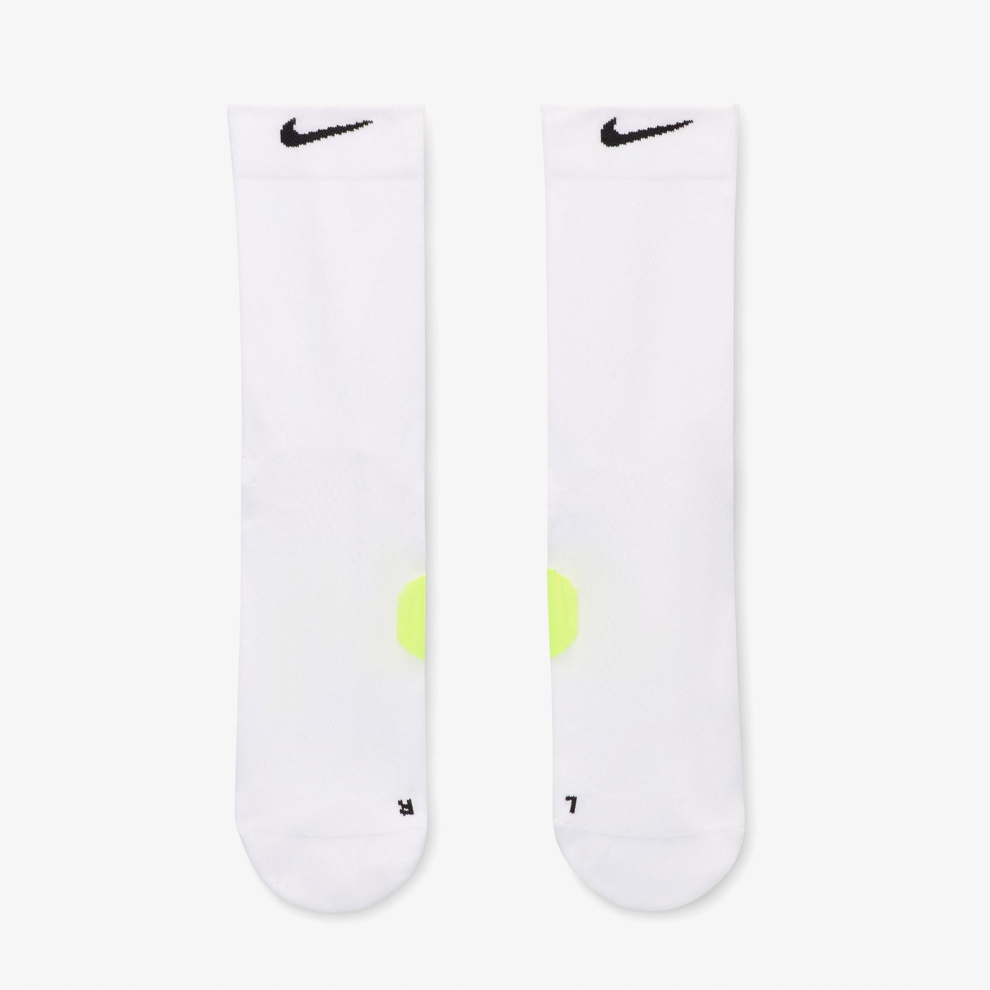 Nike Running Midweight Unisex Beyaz Çorap