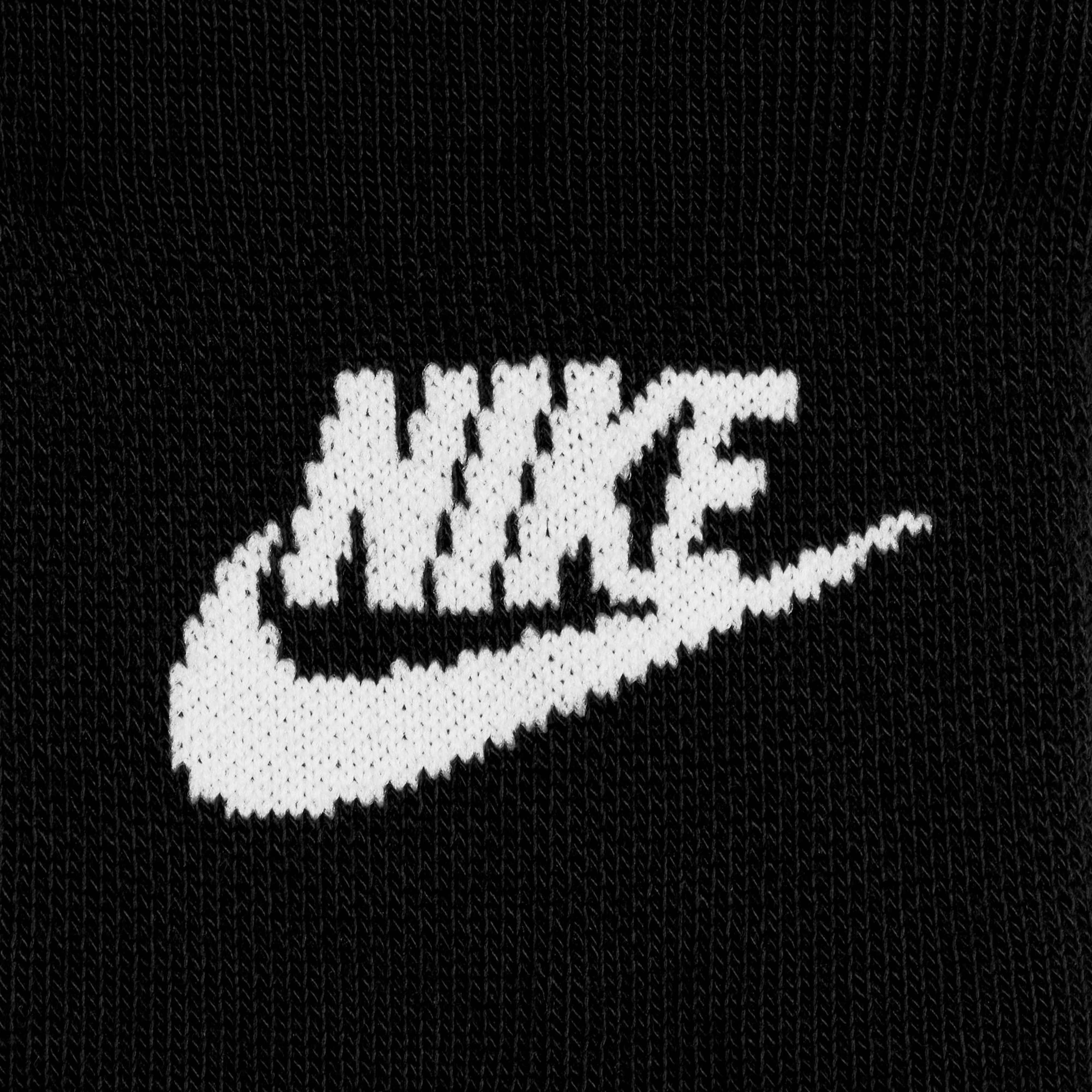 Nike Sportswear Everyday Essential Ns 3'lü Unisex Siyah Çorap