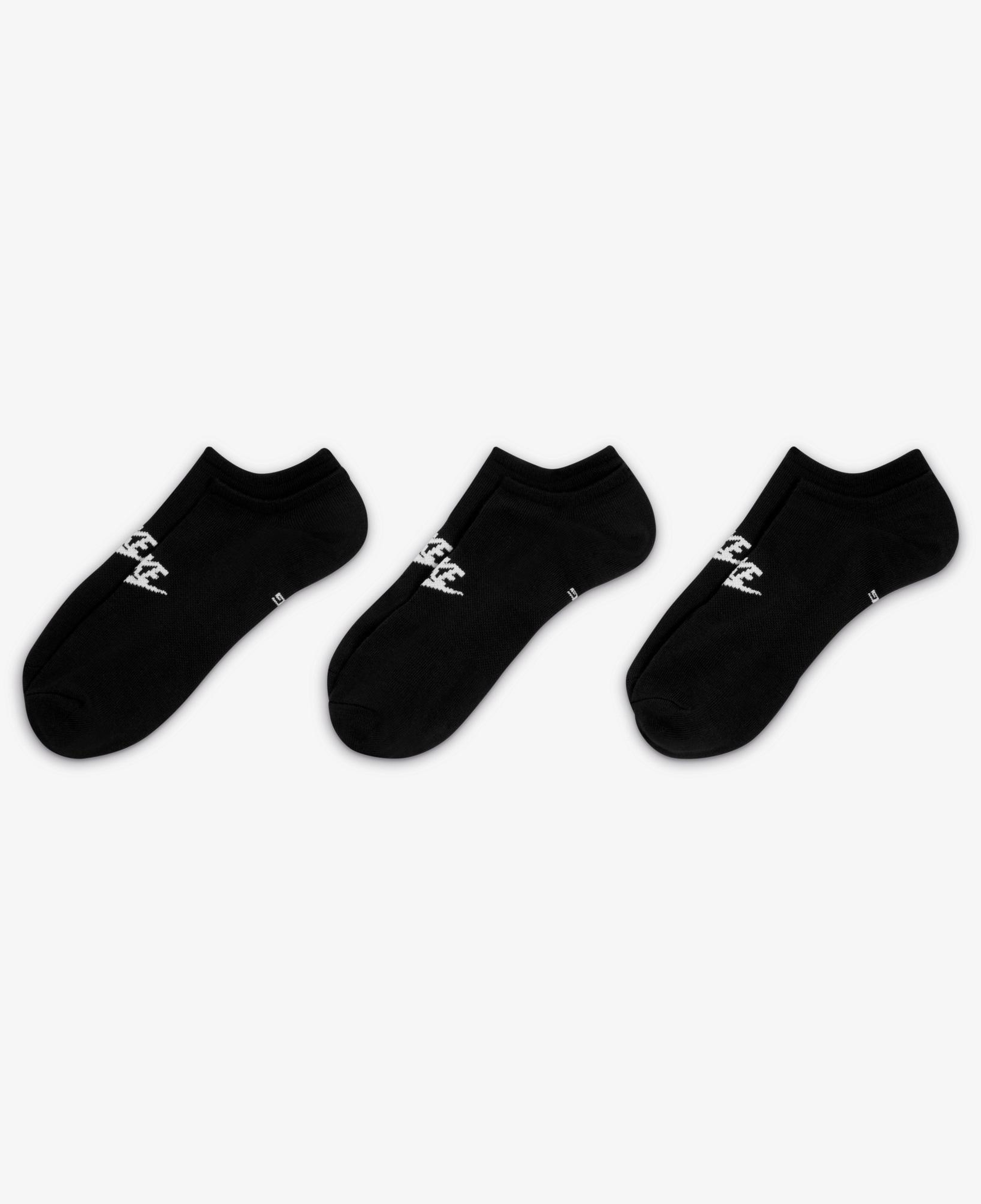 Nike Sportswear Everyday Essential Ns 3'lü Unisex Siyah Çorap
