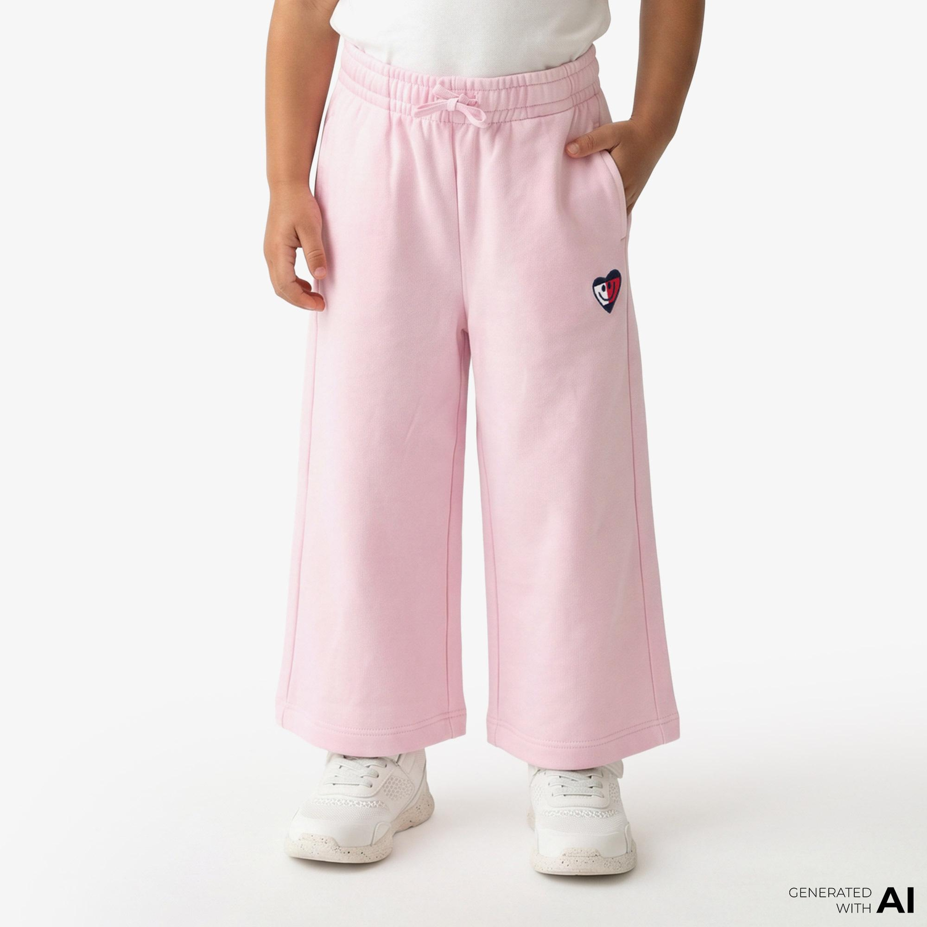 Tommy Hilfiger Little Çocuk Pembe Eşofman Altı