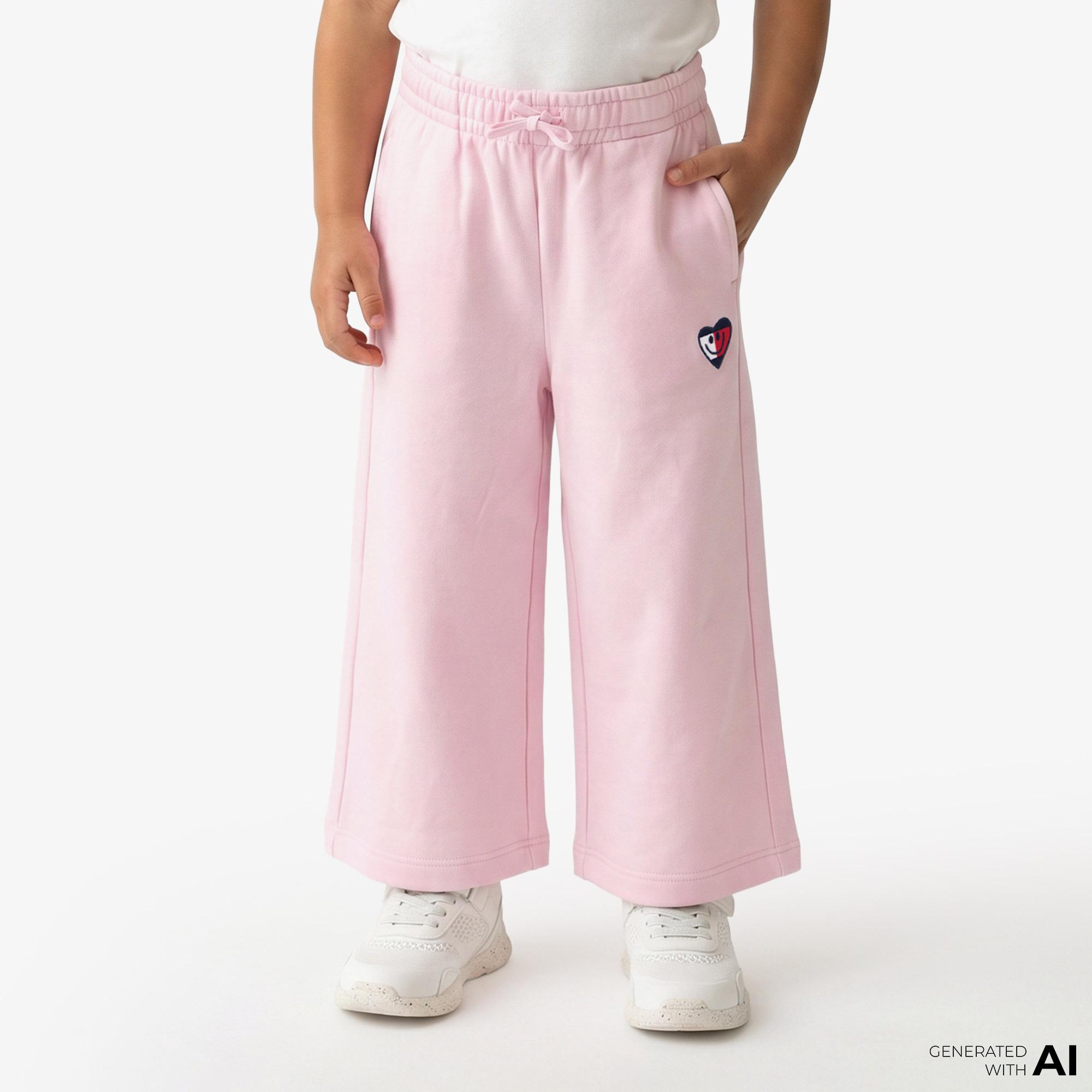Tommy Hilfiger Little Çocuk Pembe Eşofman Altı