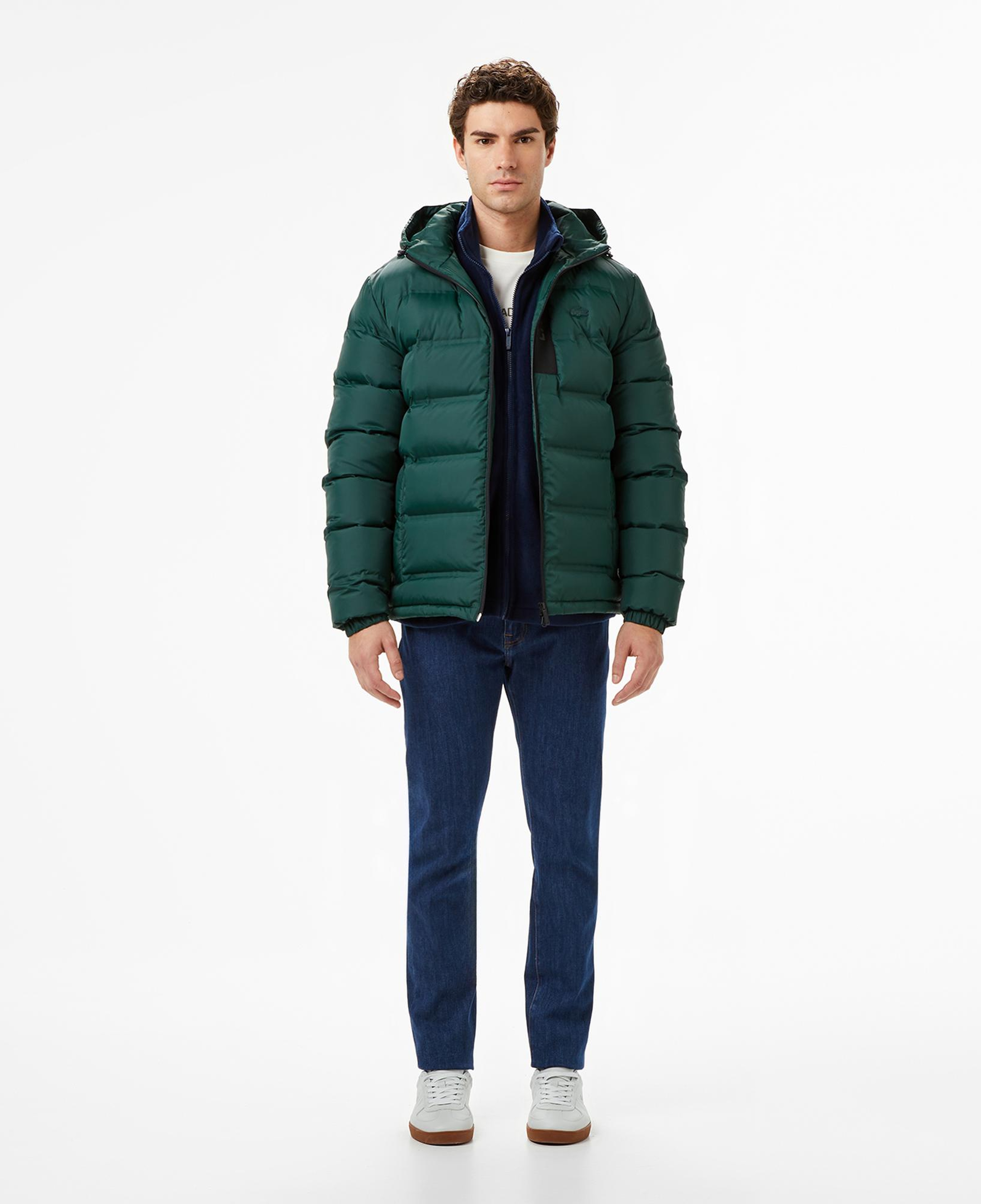 Lacoste Erkek Regular Fit Koyu Yeşil Şişme Mont