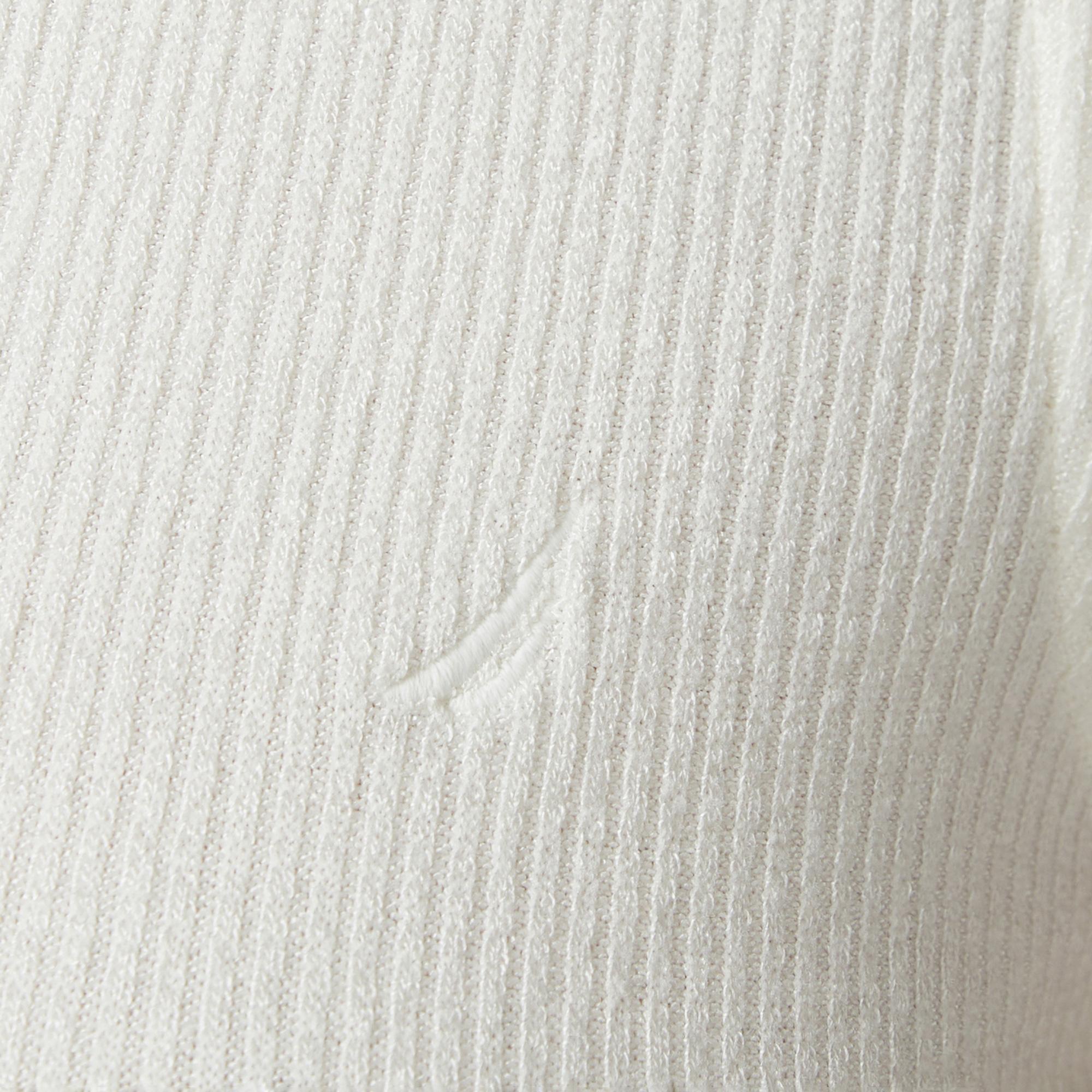 Nautica Kadın Krem Regular Fit Kolsuz Polo Yaka T-Shirt