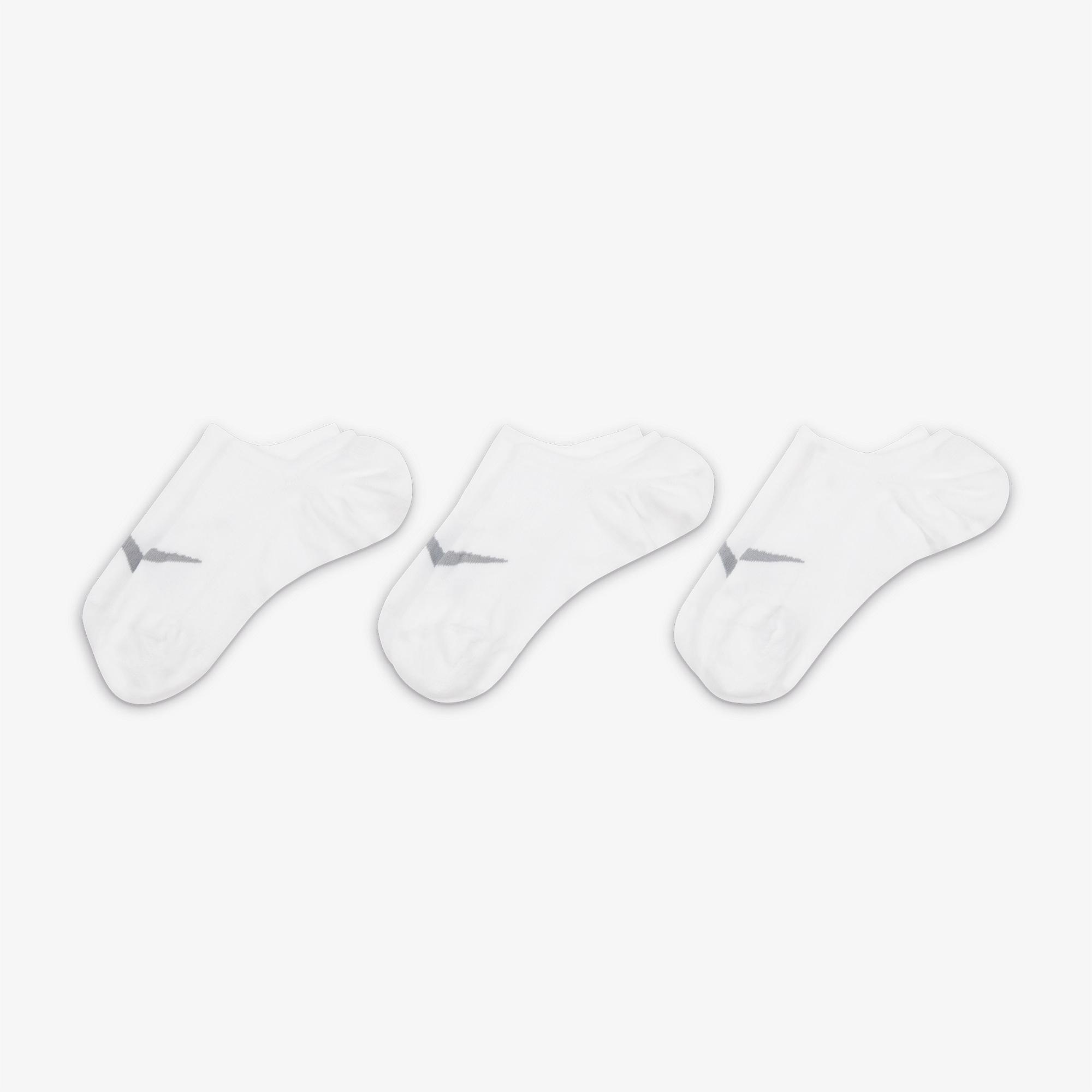Nike Everyday Plus Lightweight 3' lü Kadın Beyaz Çorap