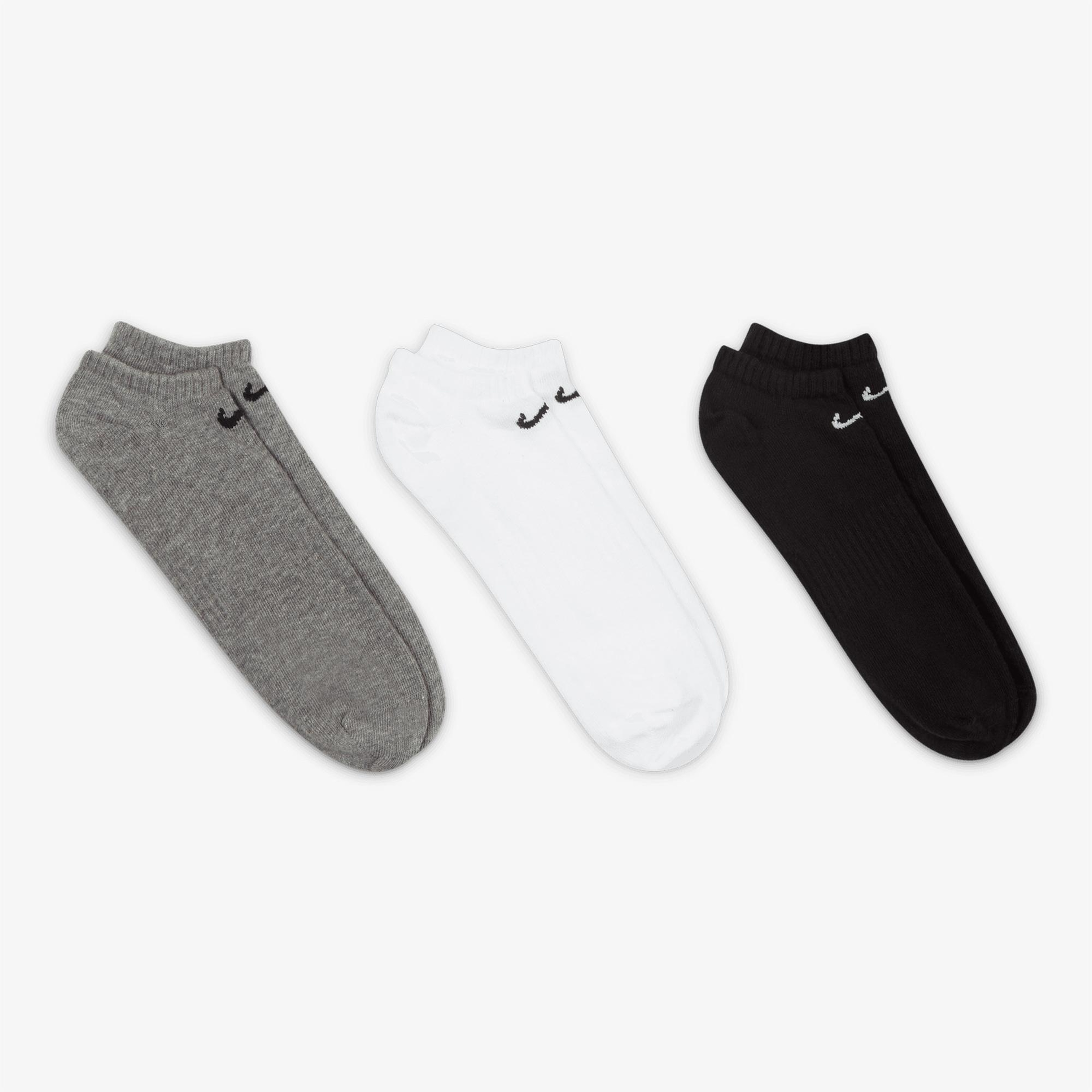 Nike Everyday Sportswear 3'lü 132 Unisex Renkli Çorap