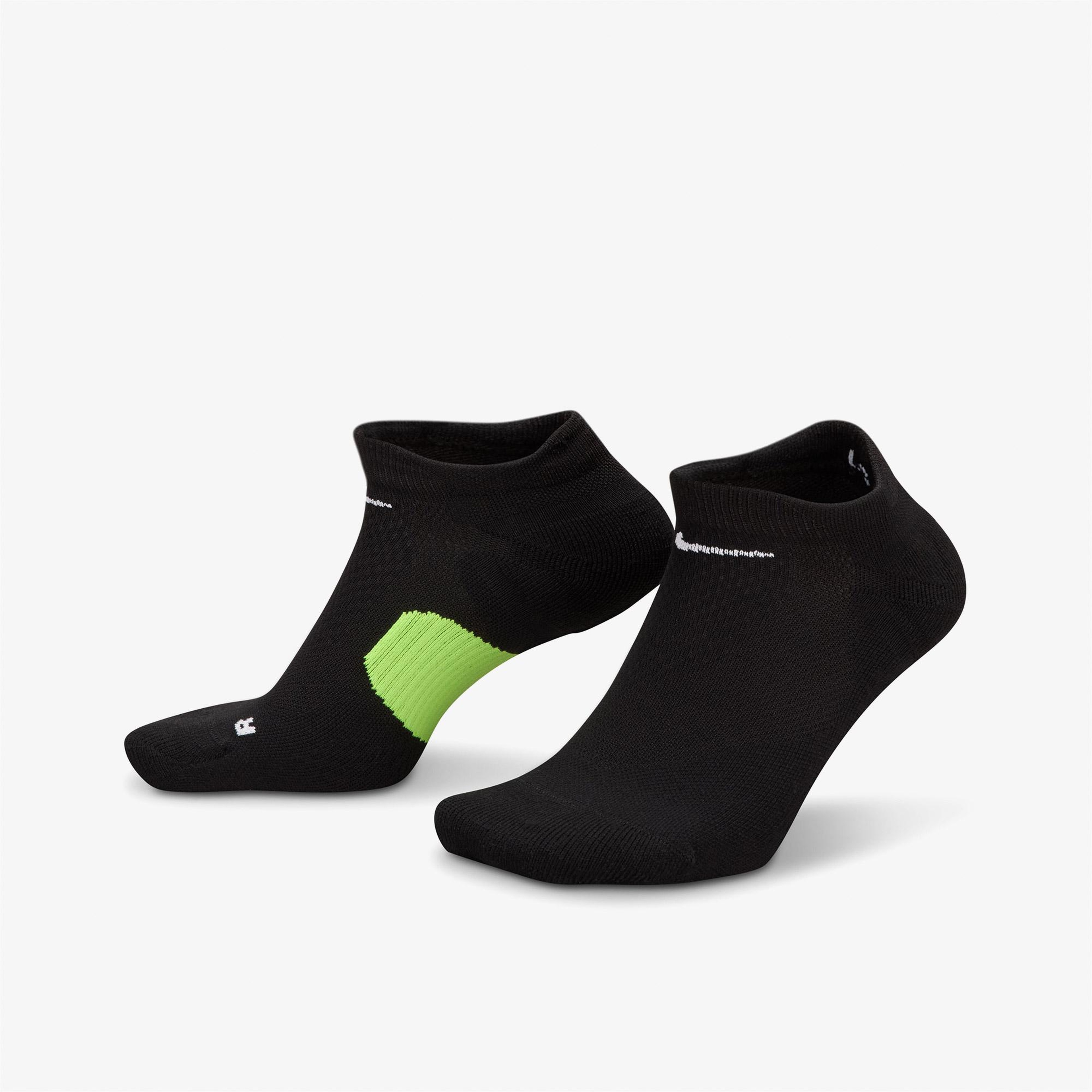 Nike Running Midweight Unisex Siyah Çorap