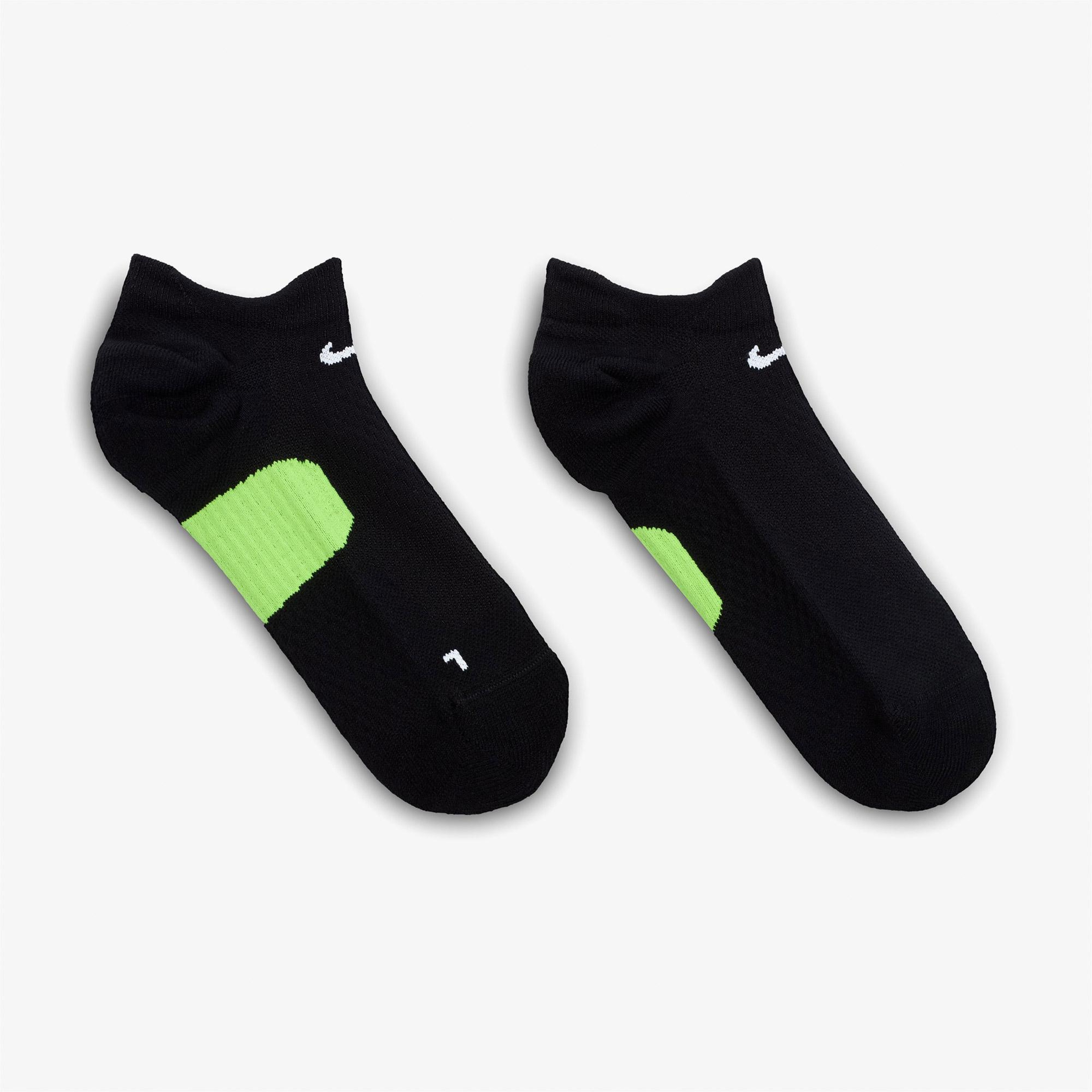 Nike Running Midweight Unisex Siyah Çorap