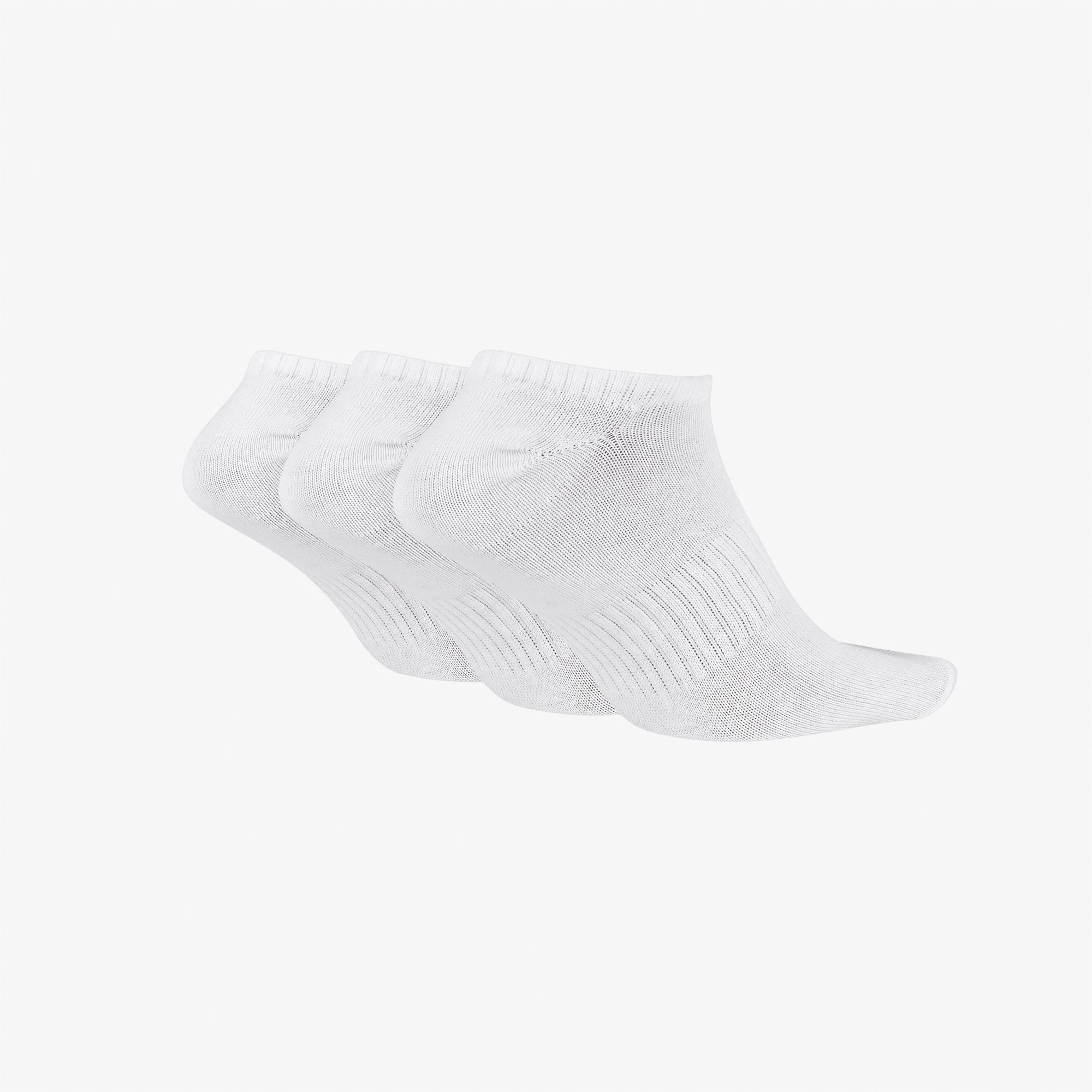 Nike Everyday Sportswear 3'lü 132 Unisex Beyaz Çorap