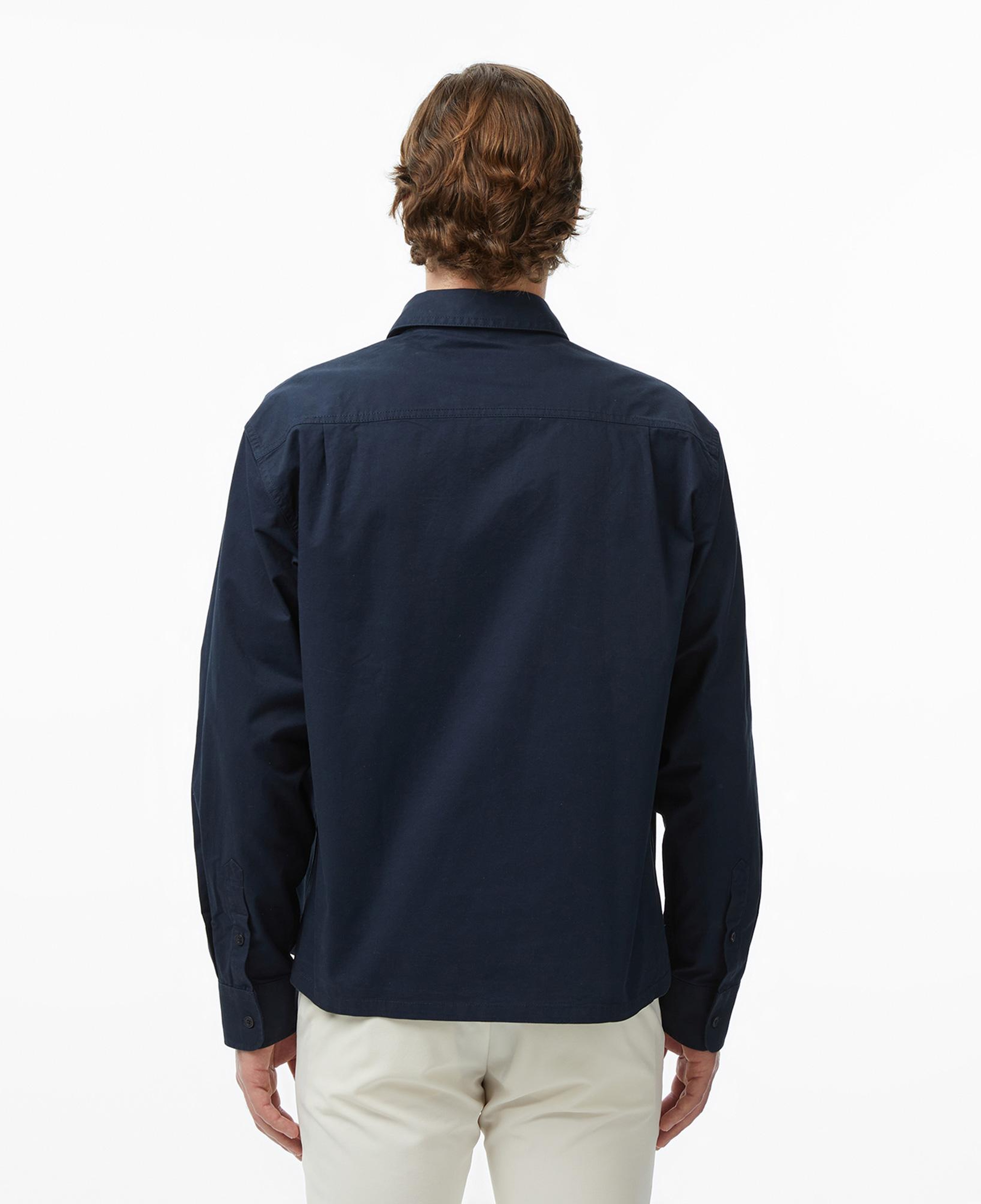 Guess Jeans Twill Comfort Fit Erkek Lacivert Gömlek