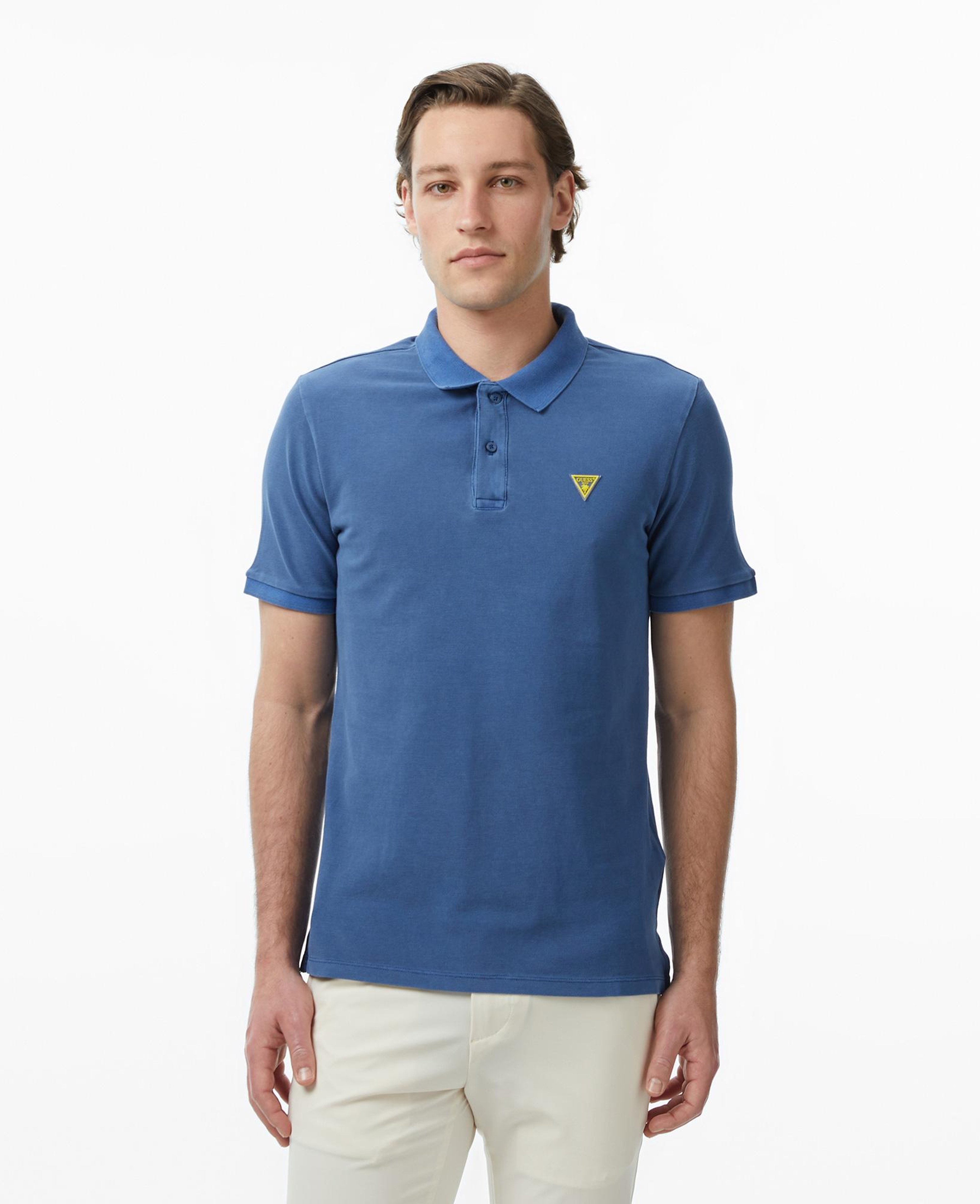 Guess Piquet Regular Fit Erkek Lacivert Polo