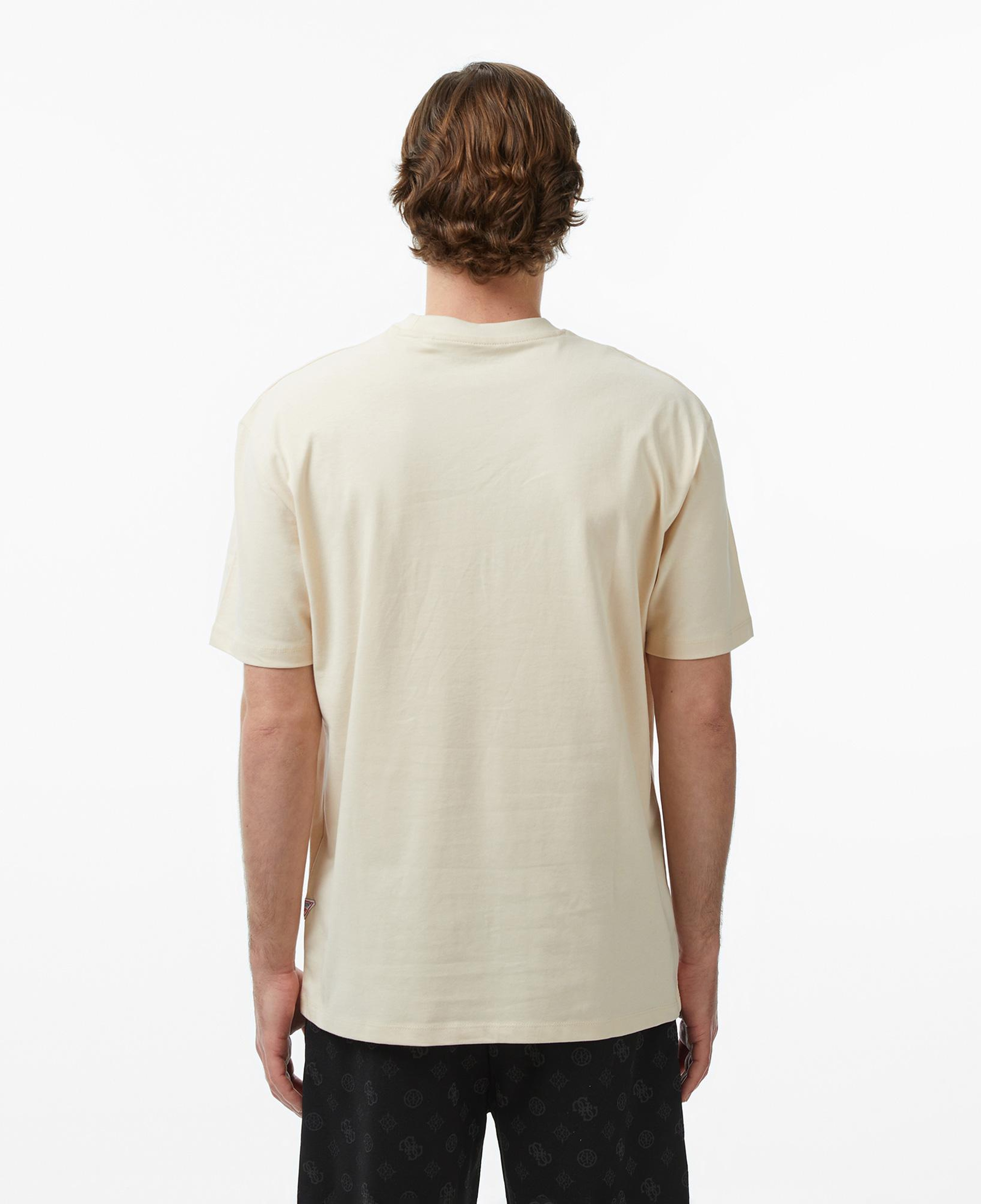Guess Exotic Regular Fit Erkek Krem T-Shirt