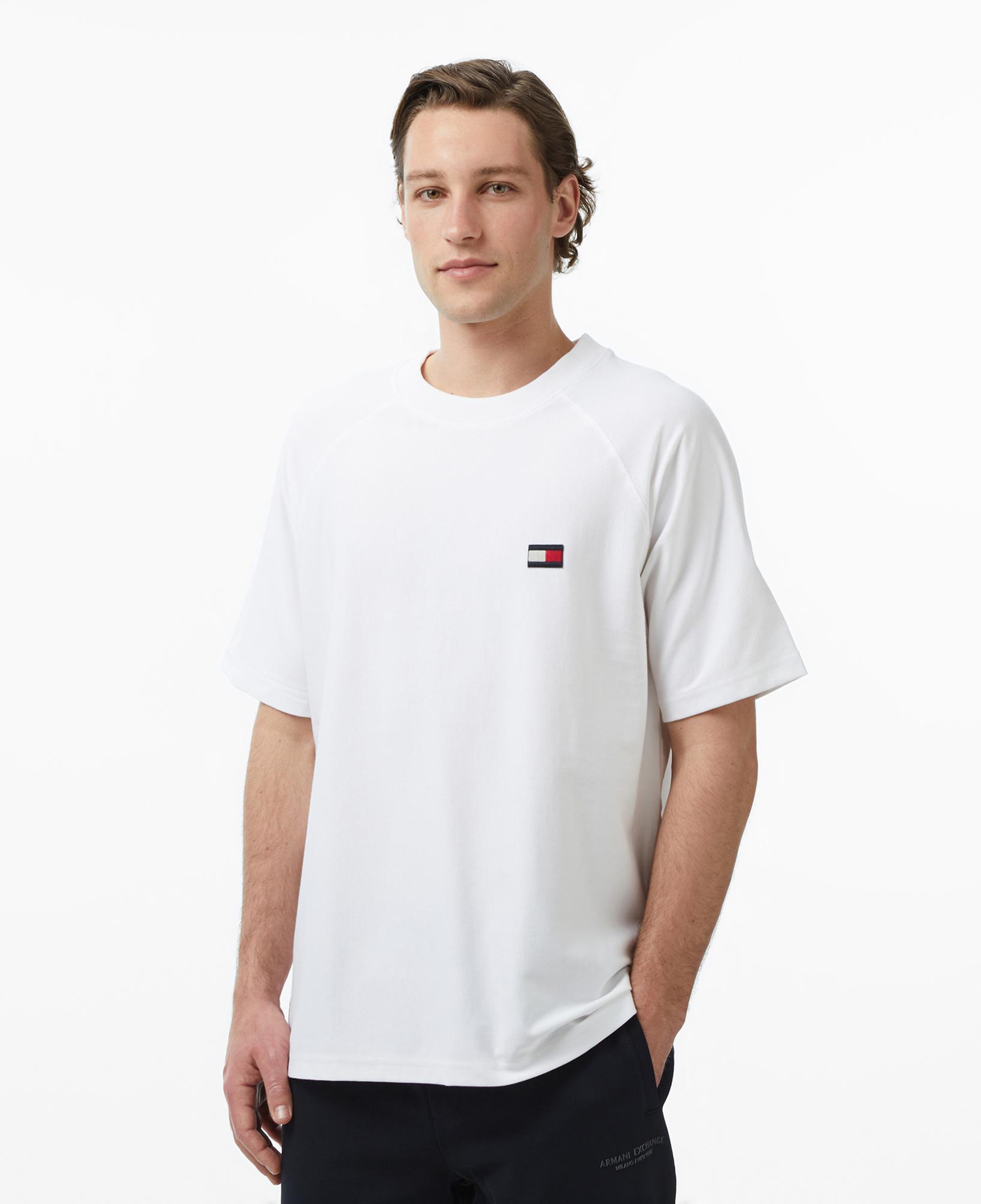 Tommy Hilfiger Brand Love Erkek Beyaz T-Shirt