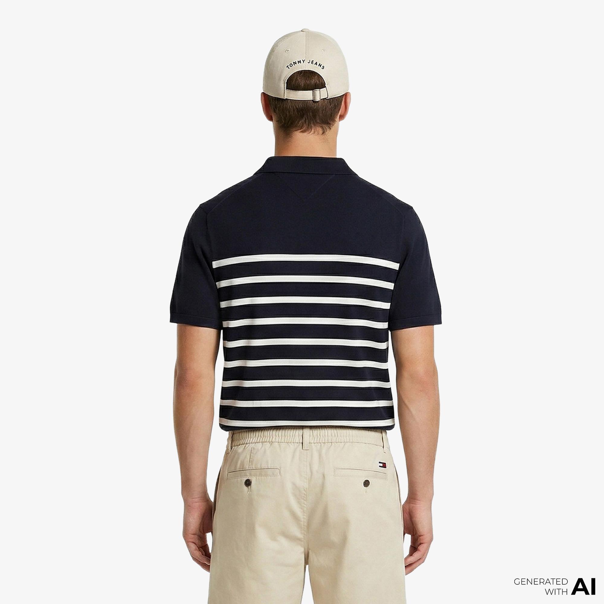 Tommy Hilfiger Core Essentials Erkek Lacivert Triko
