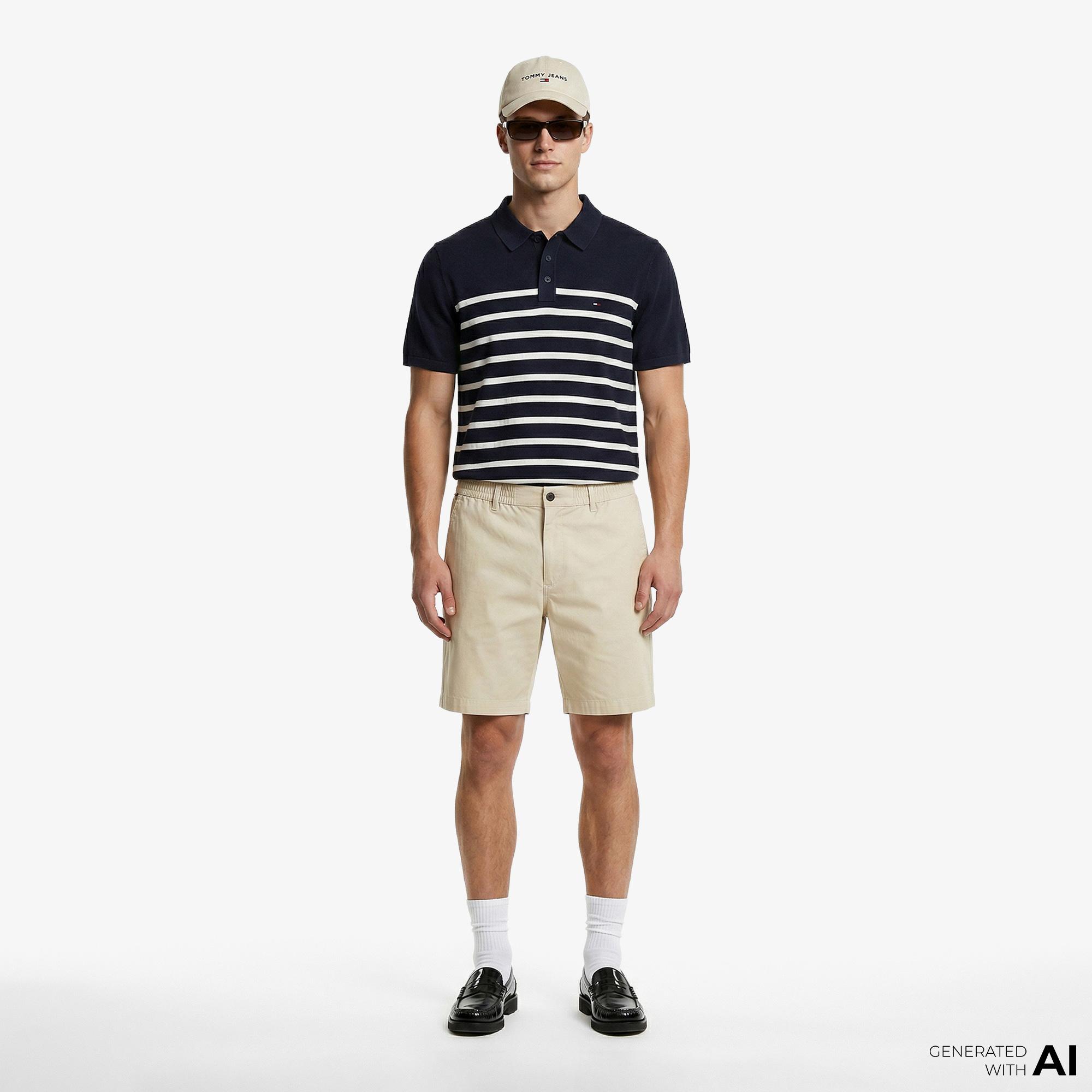 Tommy Hilfiger Core Essentials Erkek Lacivert Triko