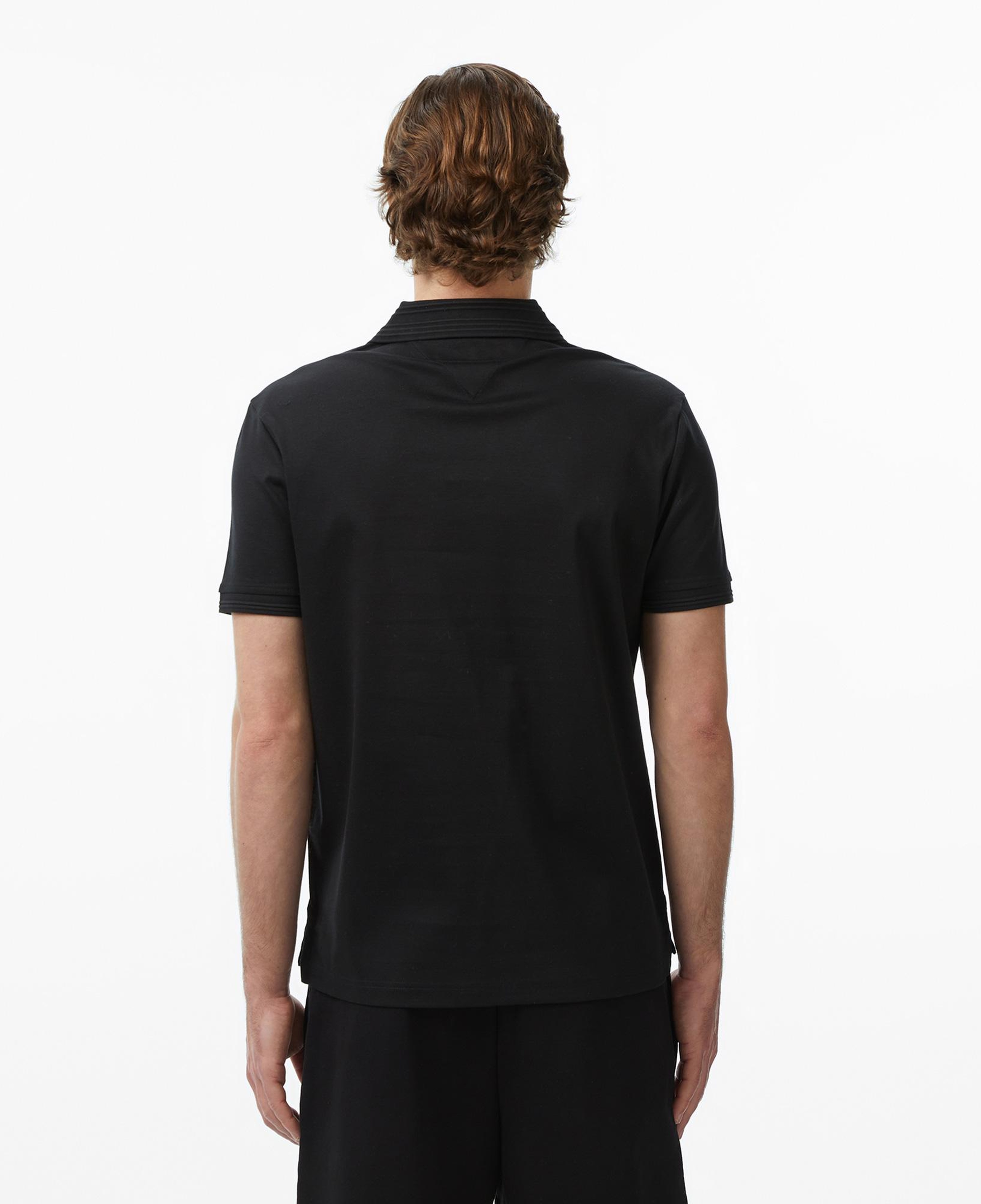 Tommy Hilfiger Erkek Siyah Polo Yaka T-Shirt