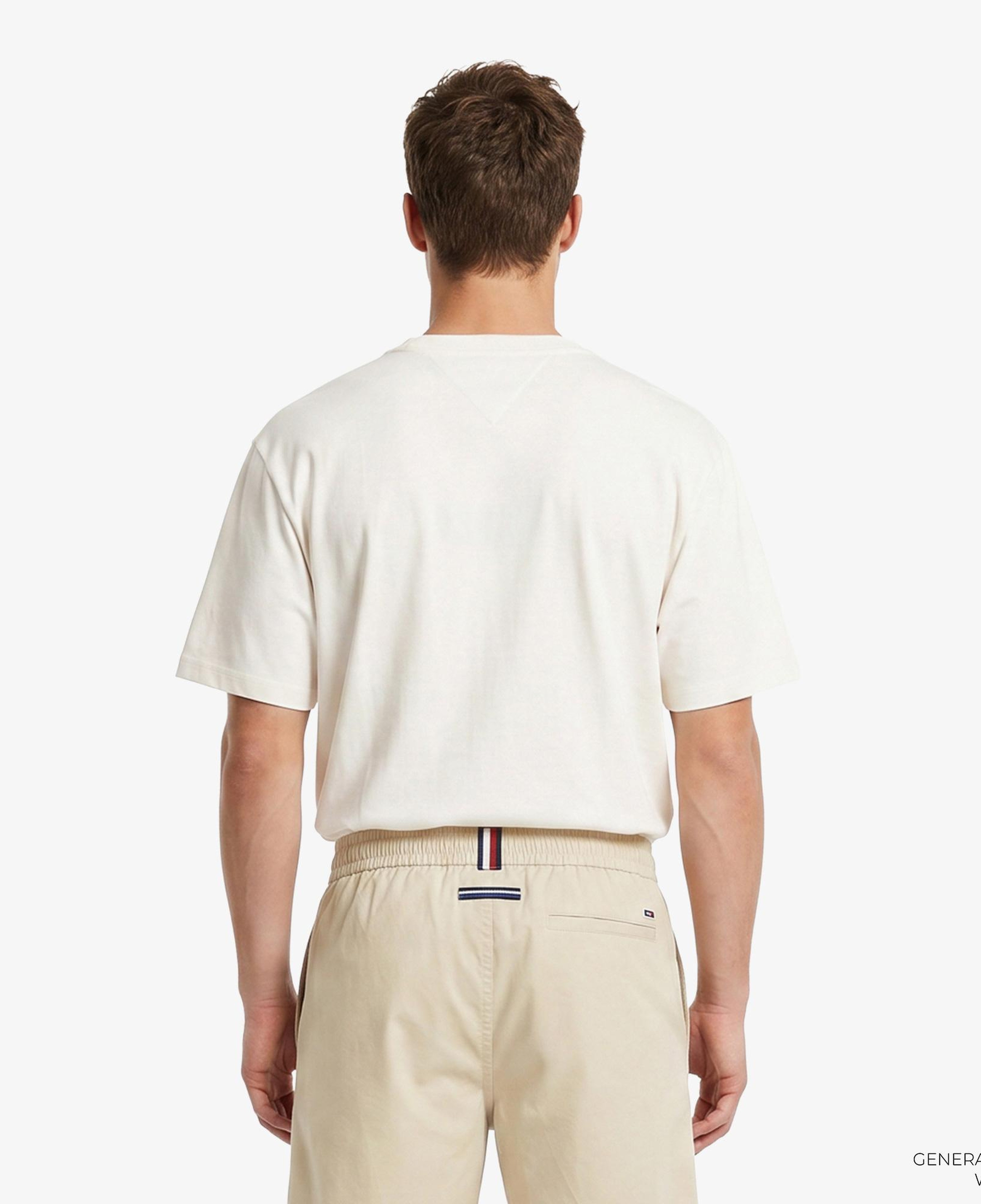 Tommy Hilfiger Erkek Beyaz T-Shirt