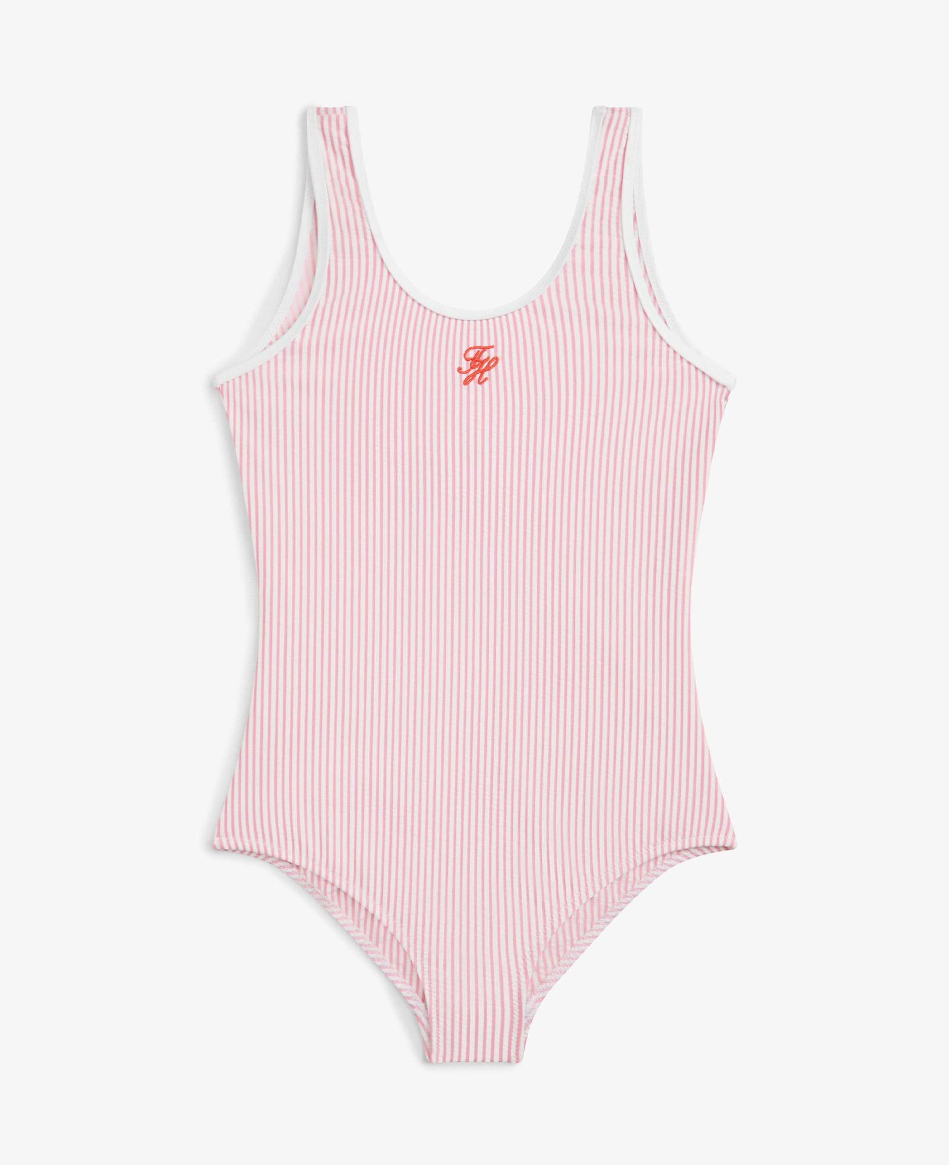Tommy Hilfiger Script Çocuk Pembe Mayo
