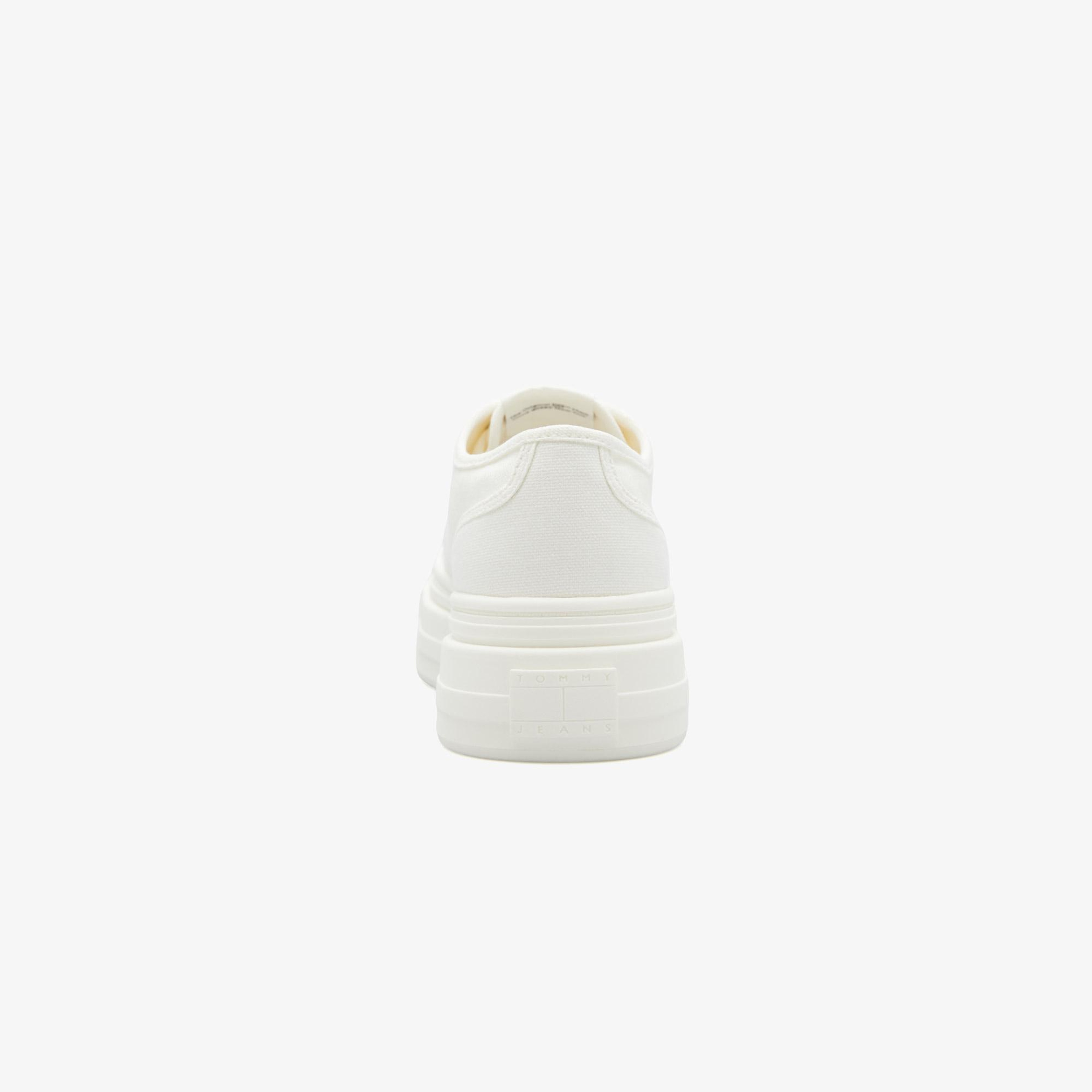 Tommy Hilfiger Domenica Kadın Beyaz Sneaker