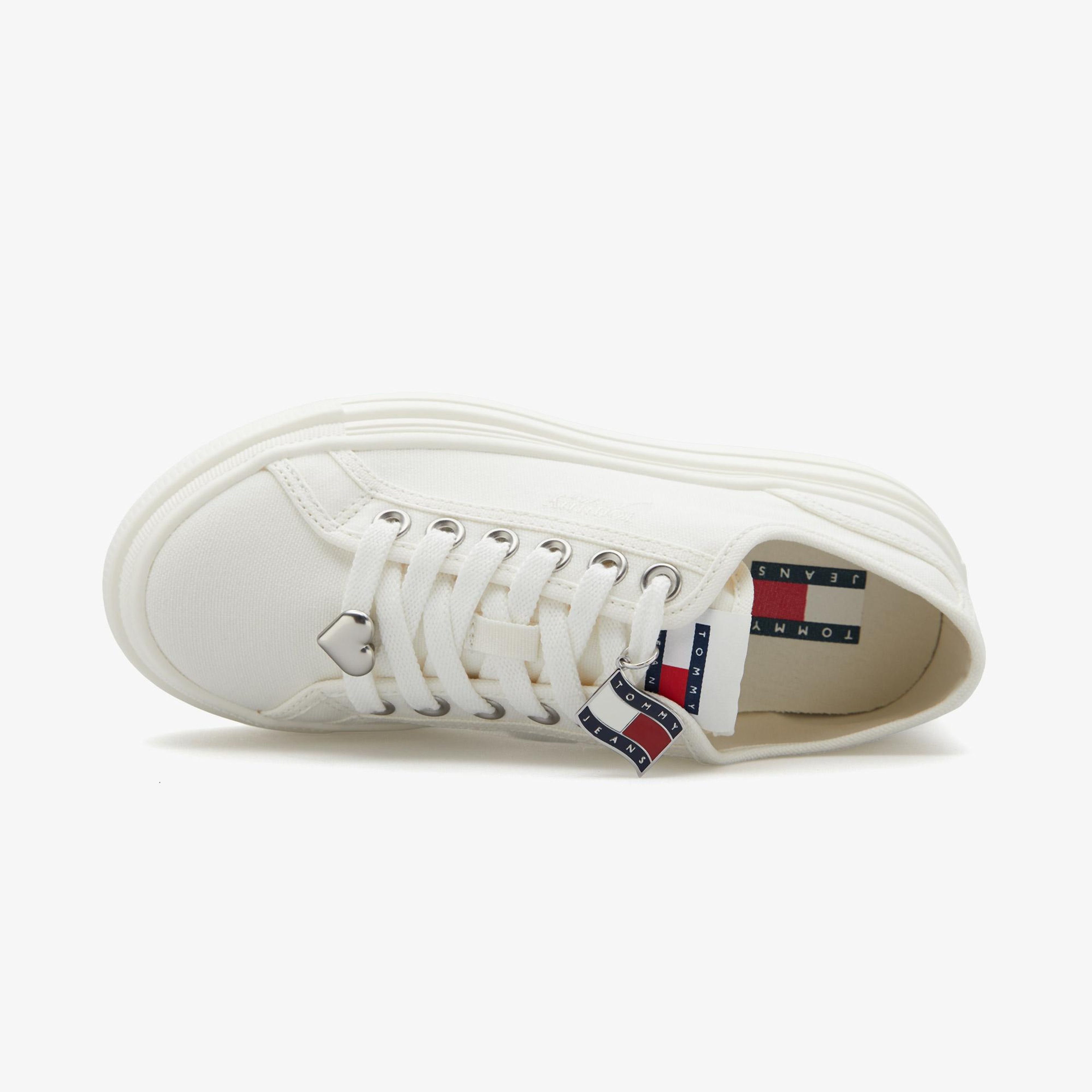 Tommy Hilfiger Domenica Kadın Beyaz Sneaker