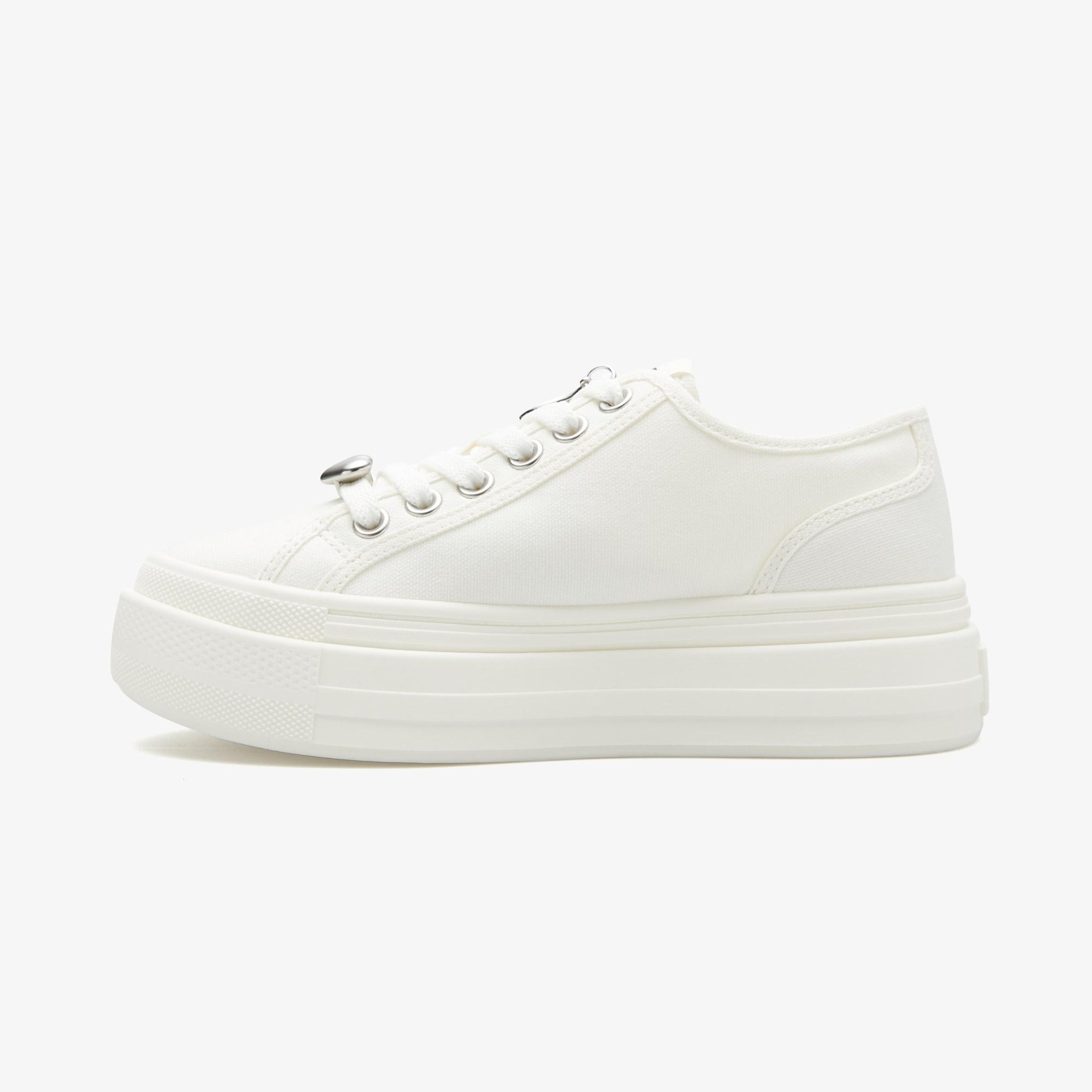 Tommy Hilfiger Domenica Kadın Beyaz Sneaker