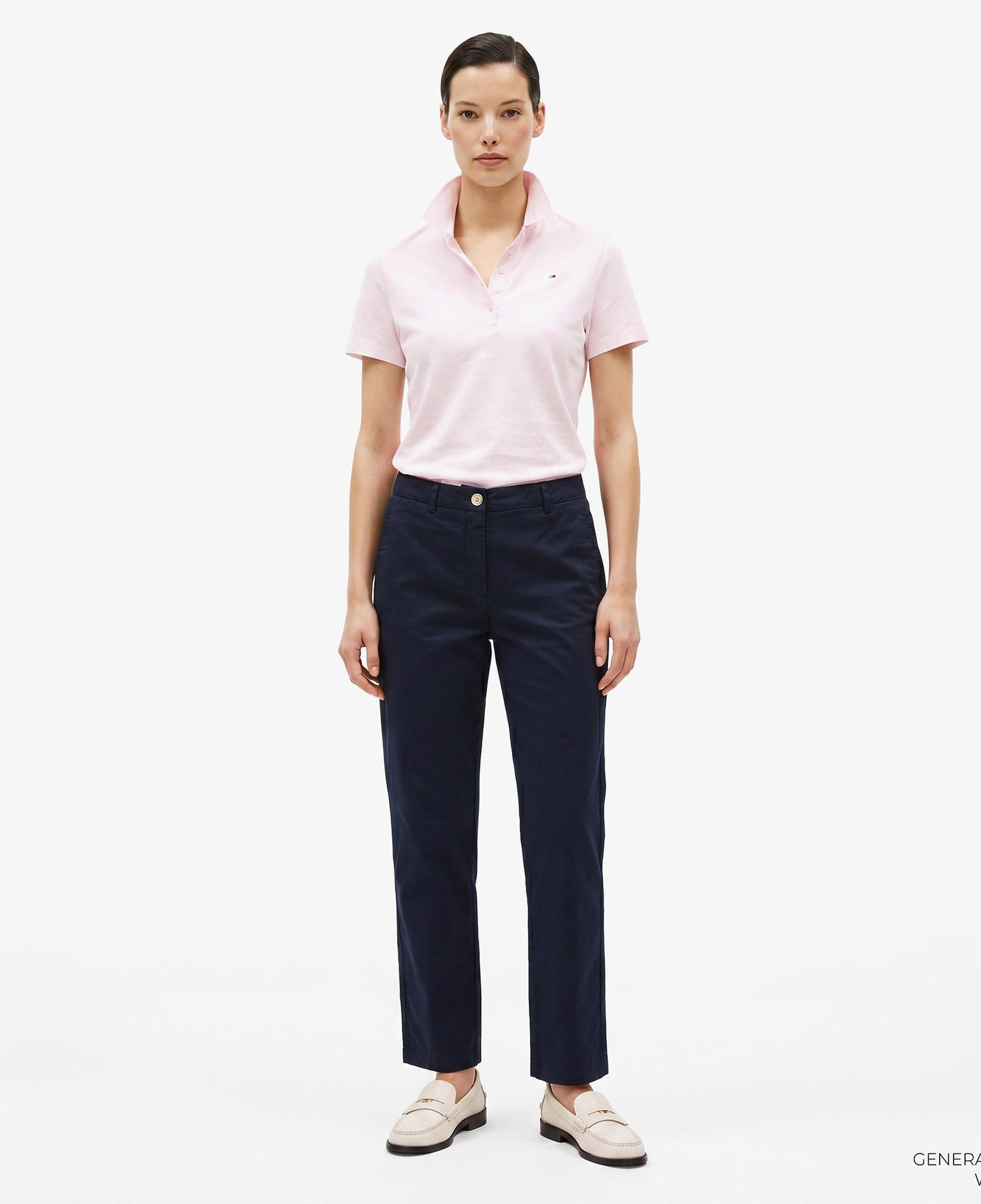 Tommy Hilfiger Cotton Gmd Kadın Lacivert Pantolon