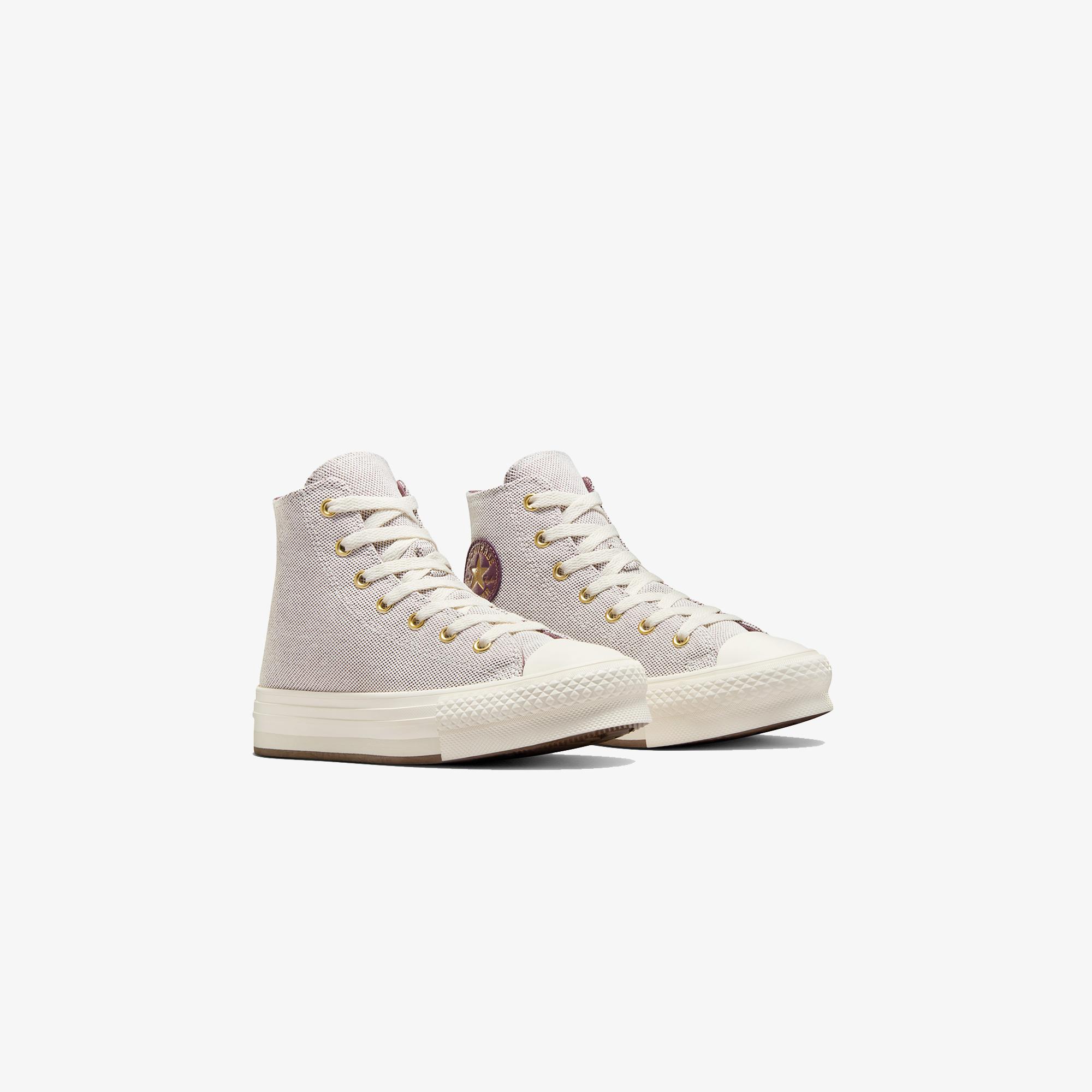 Converse Chuck Taylor All Star Eva Lift Çocuk Açık Bej Sneaker