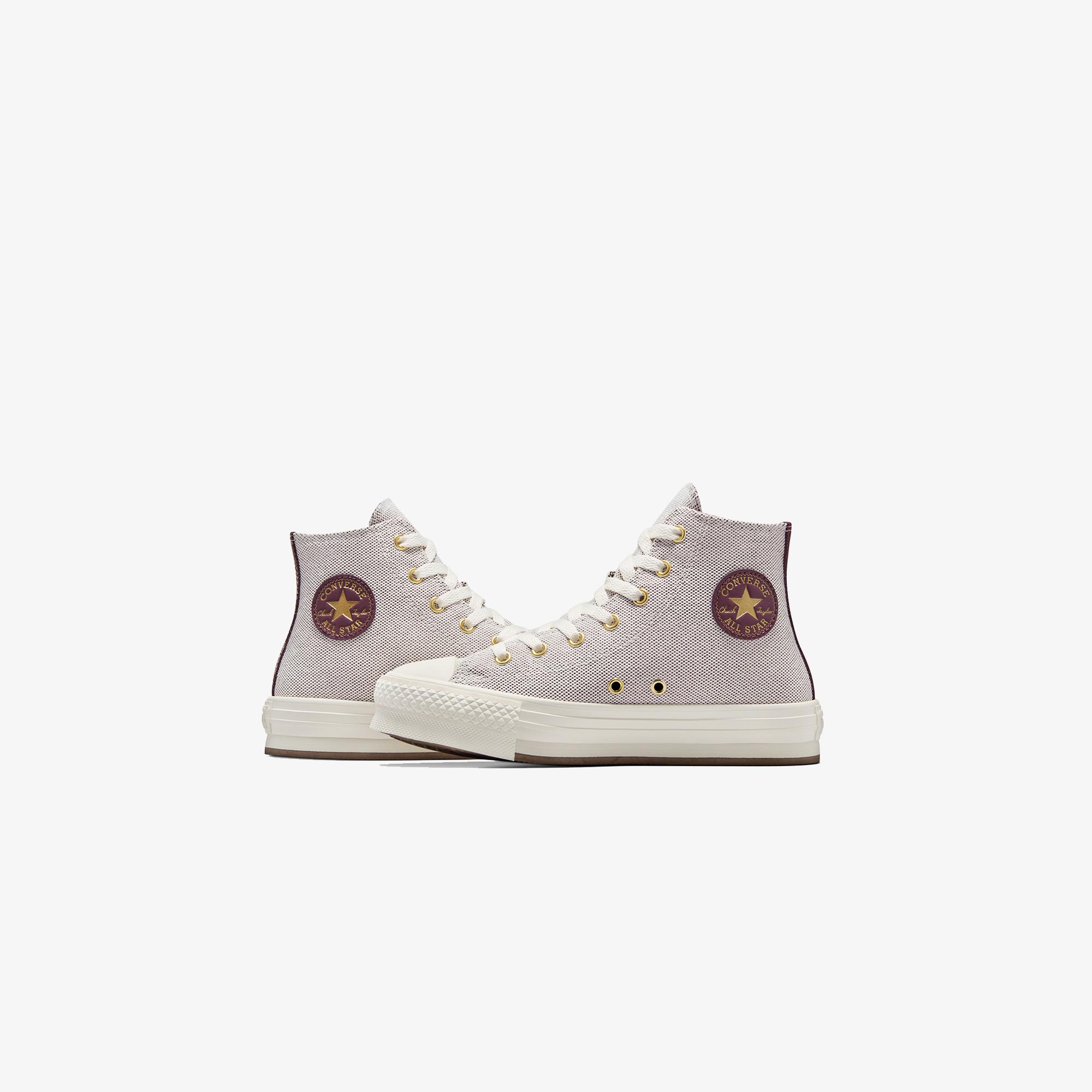 Converse Chuck Taylor All Star Eva Lift Çocuk Açık Bej Sneaker