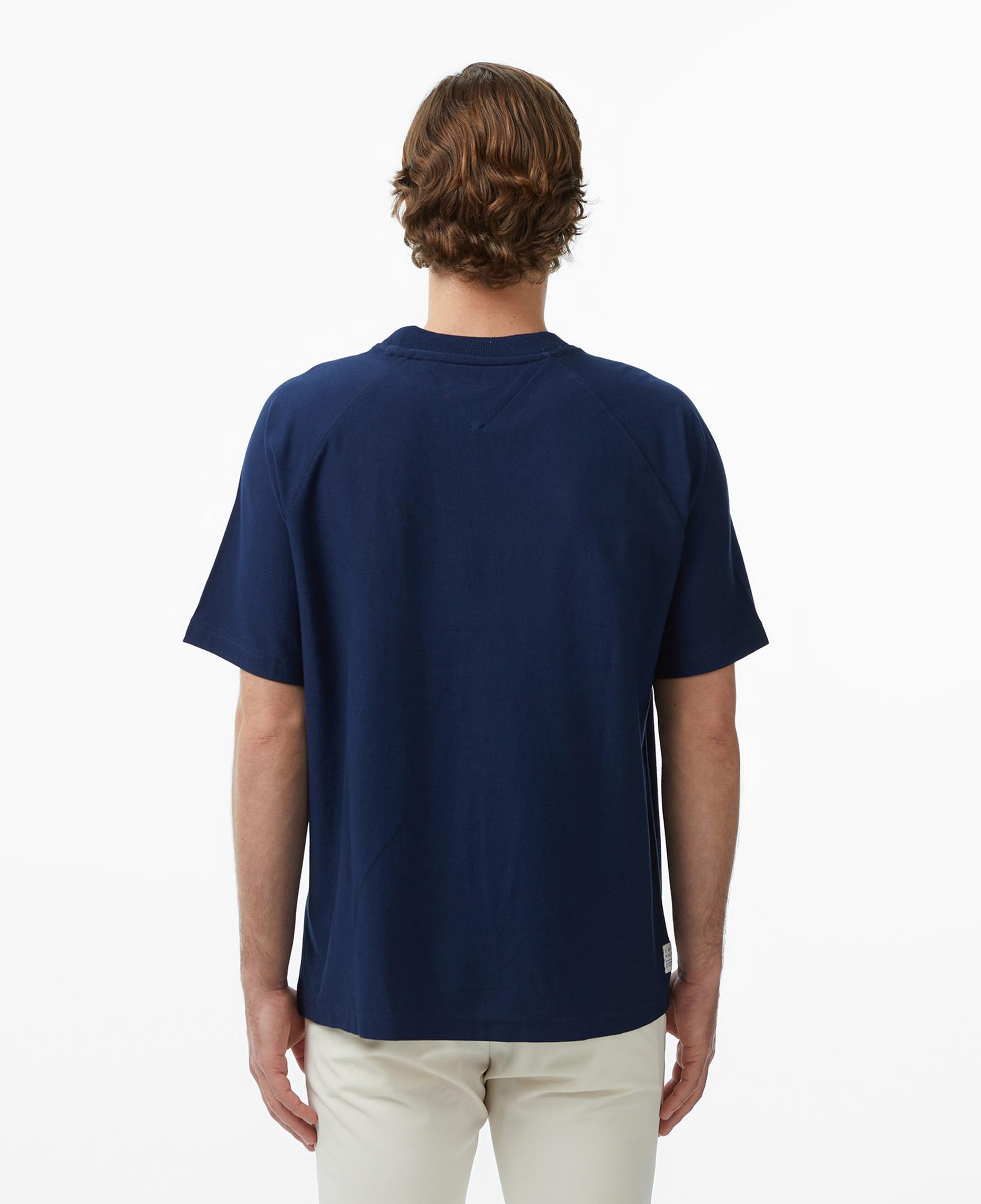 Tommy Hilfiger Brand Love Erkek Lacivert T-Shirt