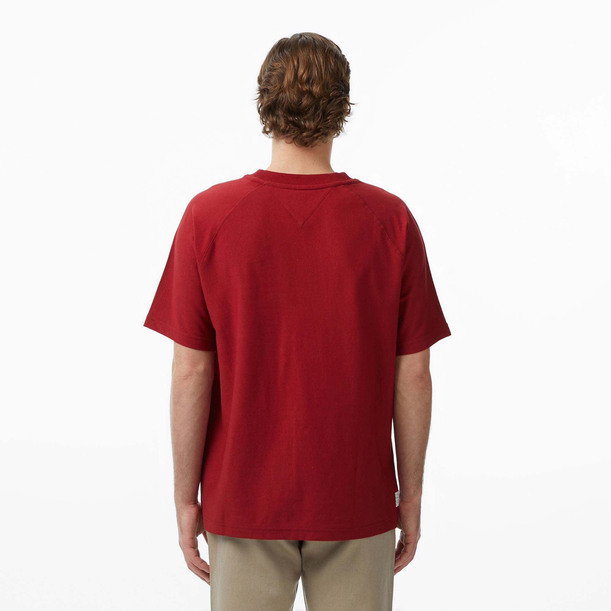 Tommy Hilfiger Brand Love Erkek Kırmızı T-Shirt