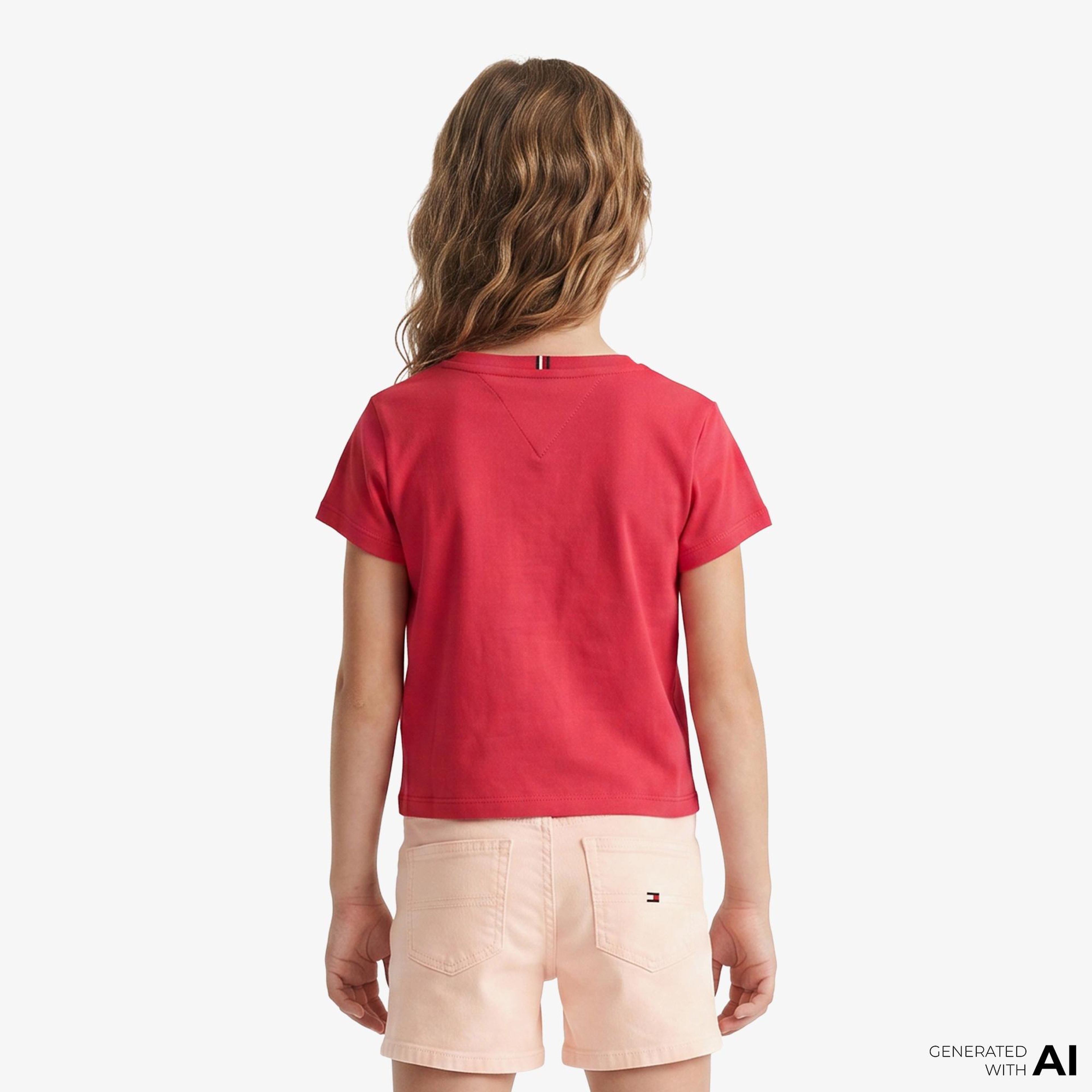 Tommy Hilfiger Star Çocuk Kırmızı T-Shirt