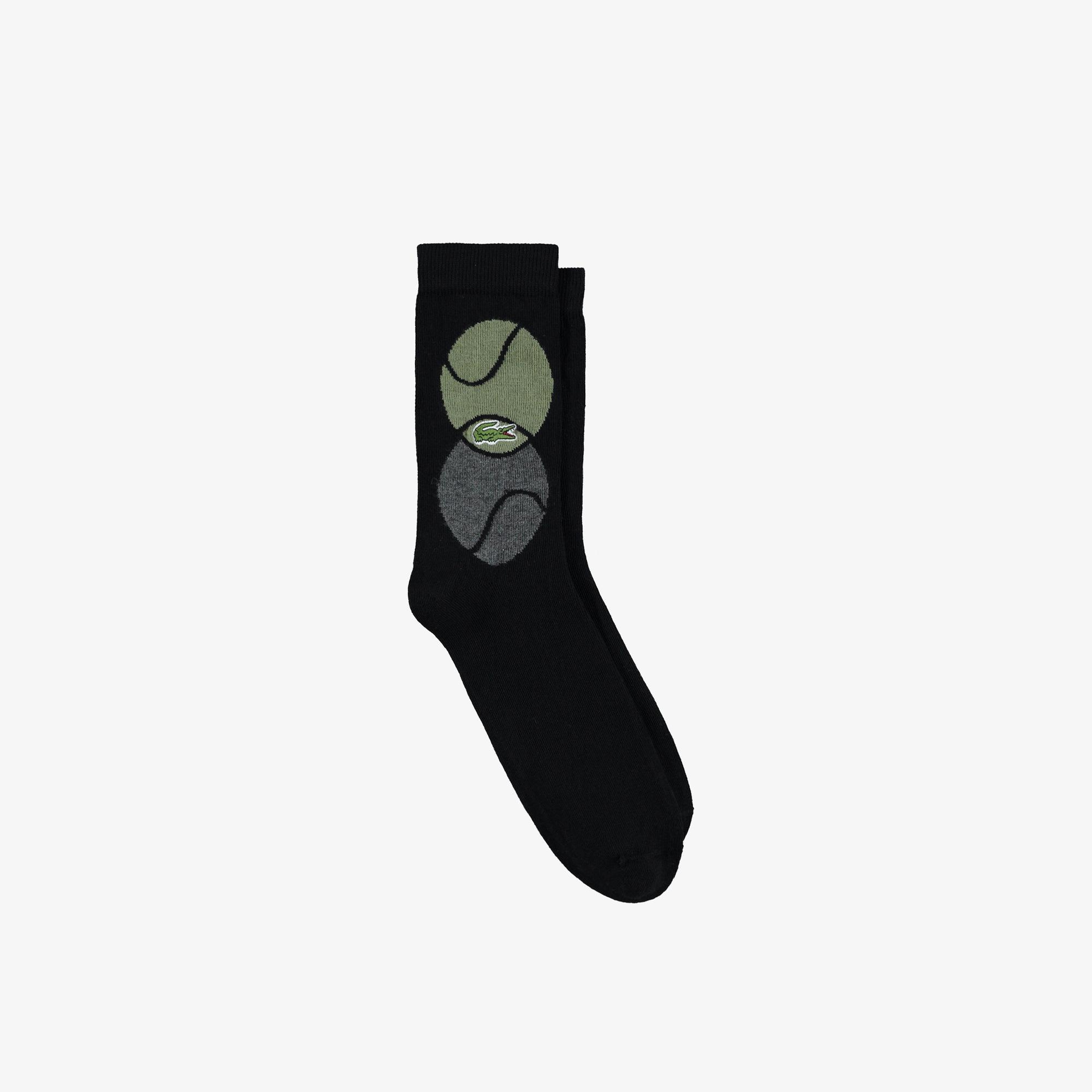 Lacoste Unisex Siyah Çorap