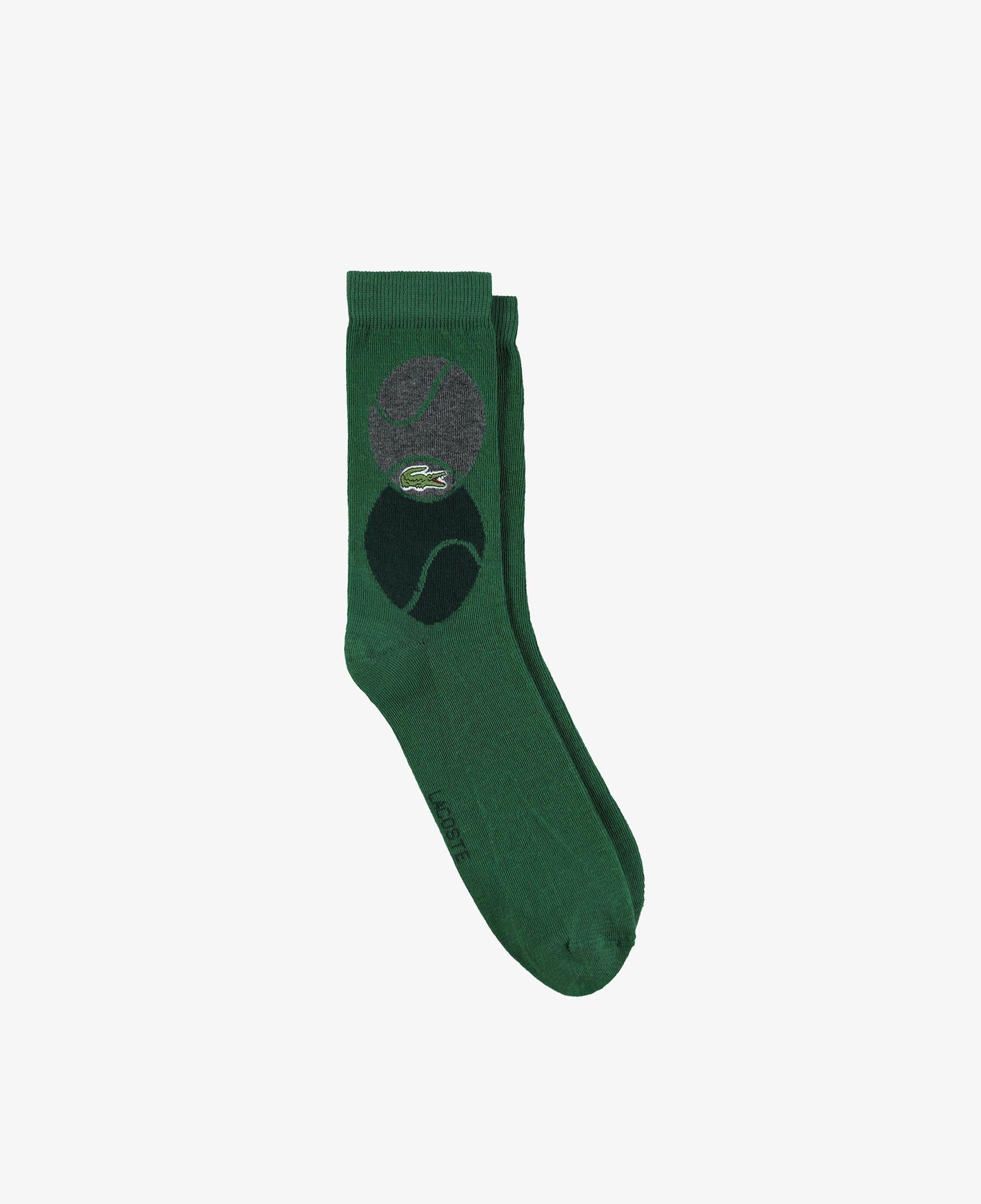 Lacoste Unisex Koyu Yeşil Çorap
