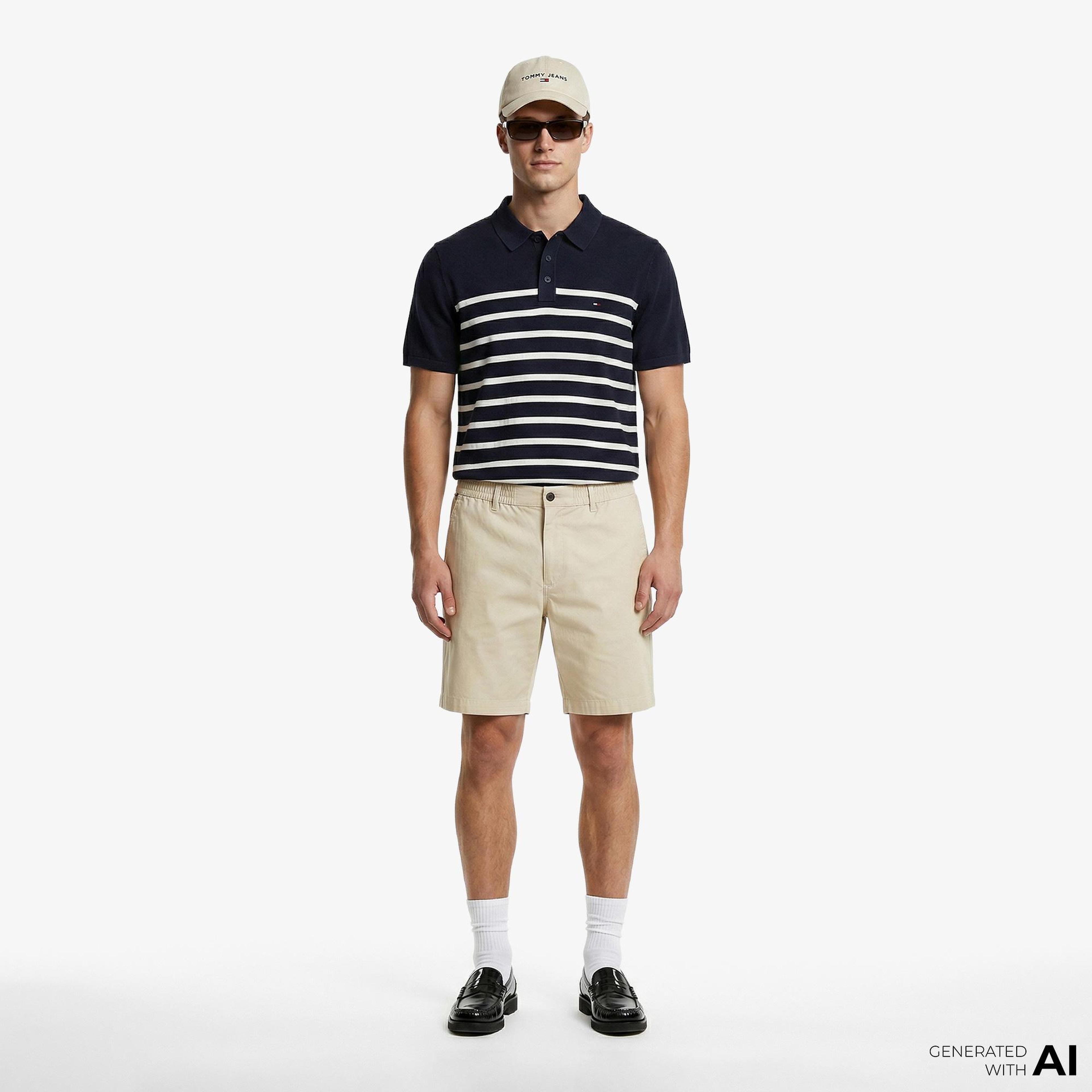Tommy Hilfiger Core Essentials Erkek Lacivert Triko