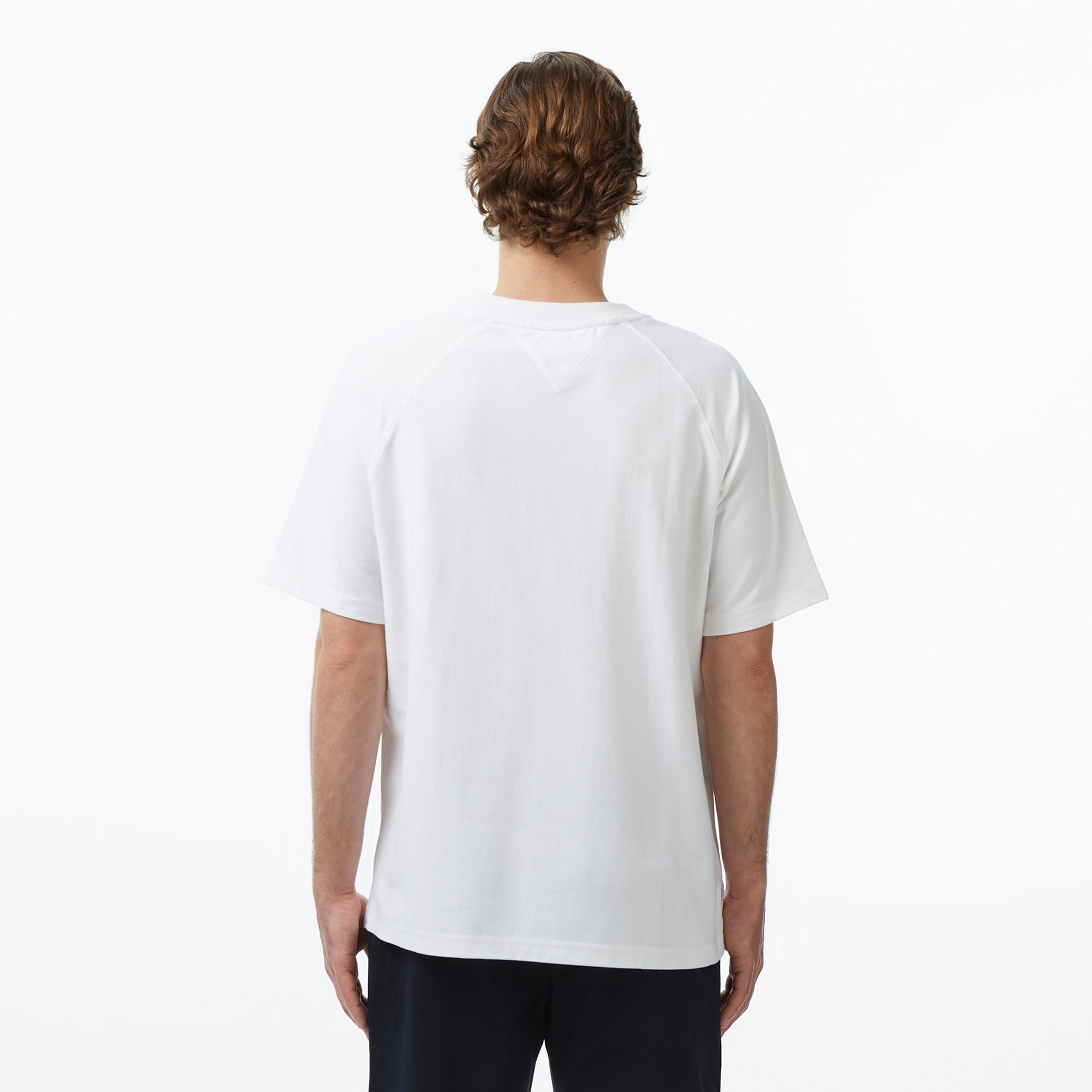 Tommy Hilfiger Brand Love Erkek Beyaz T-Shirt