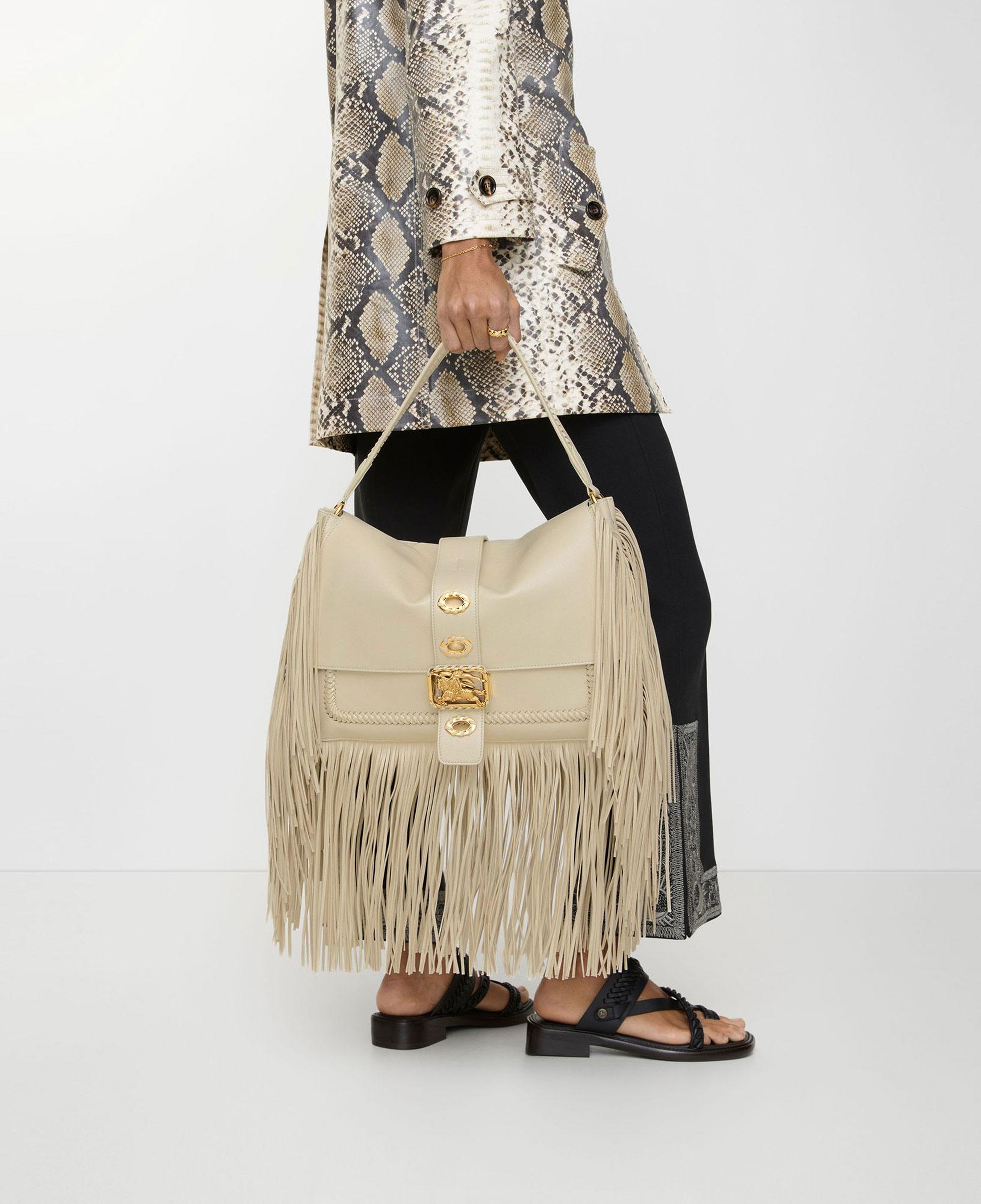 Burberry Kadın Krem El Çantası