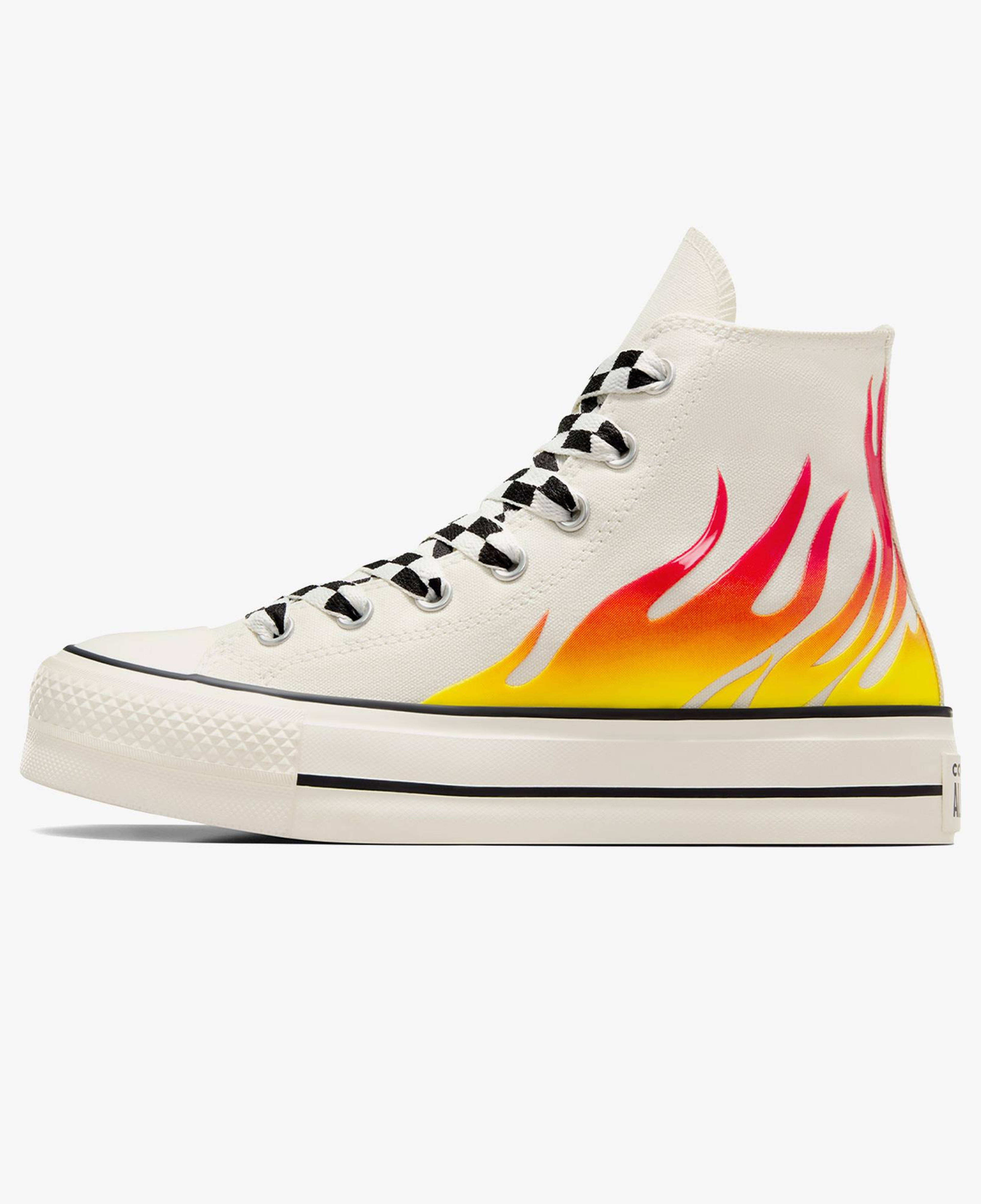 Converse Chuck Taylor All Star Lift Kadın Krem Platform Sneaker