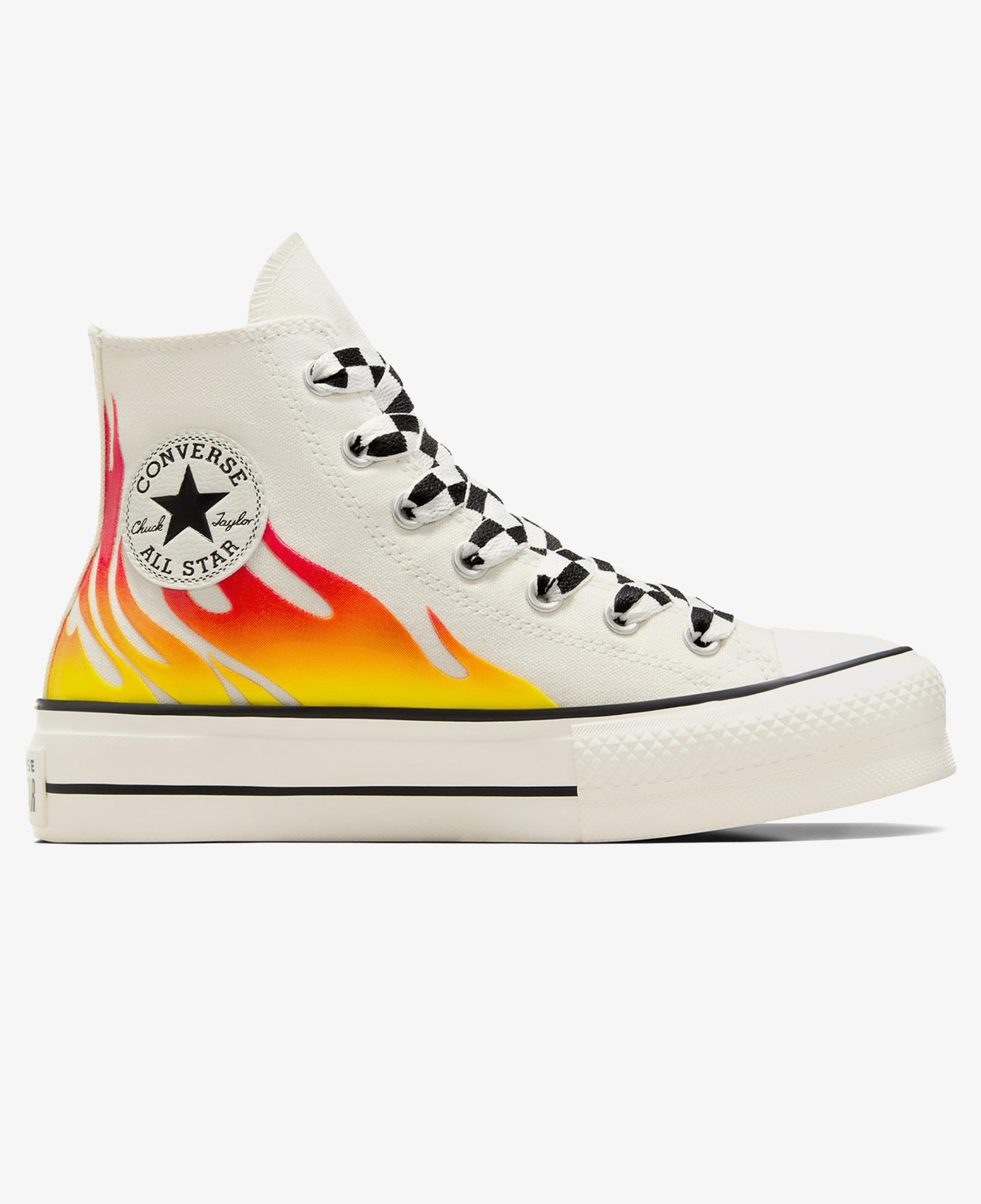 Converse Chuck Taylor All Star Lift Kadın Krem Platform Sneaker
