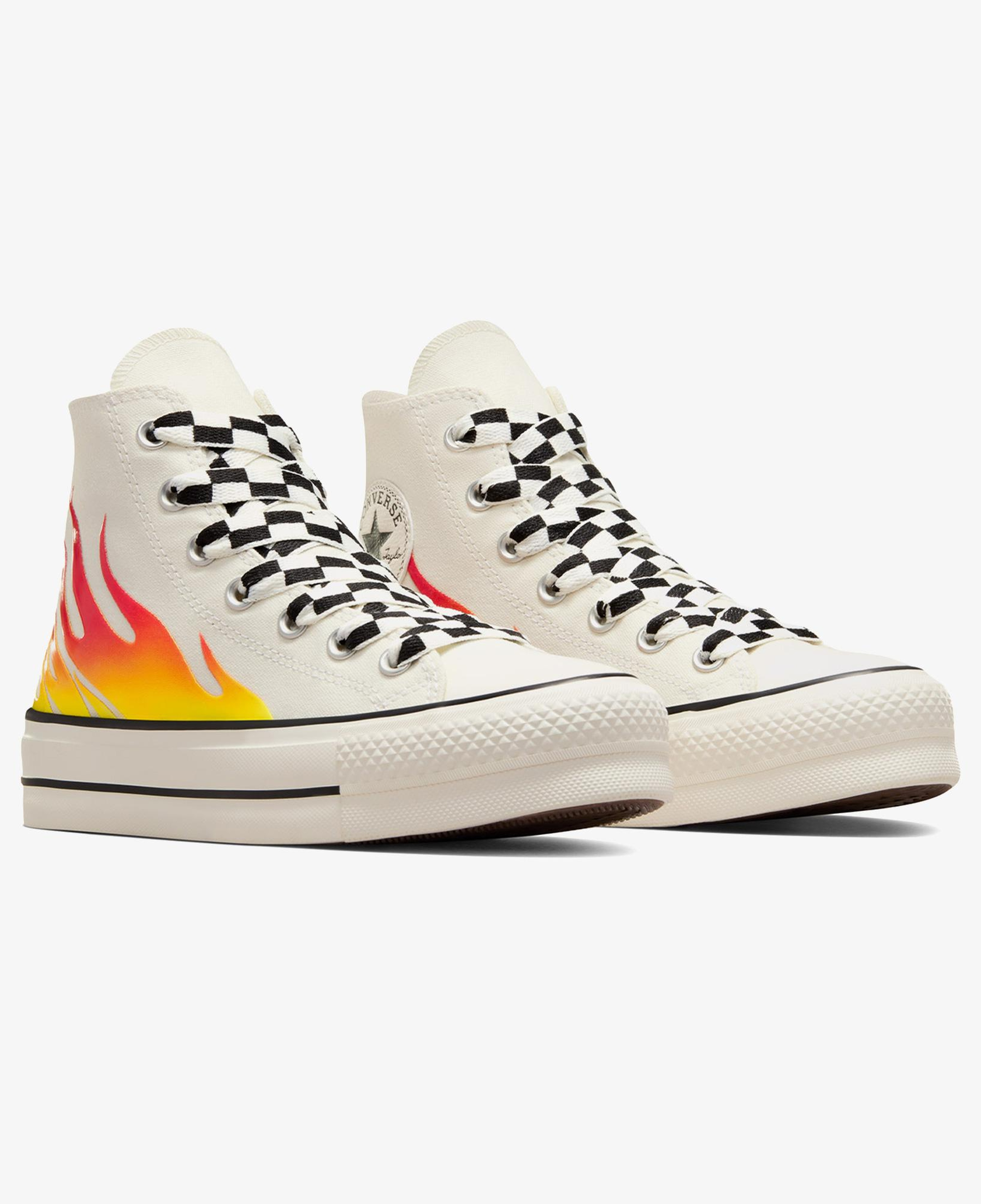 Converse Chuck Taylor All Star Lift Kadın Krem Platform Sneaker