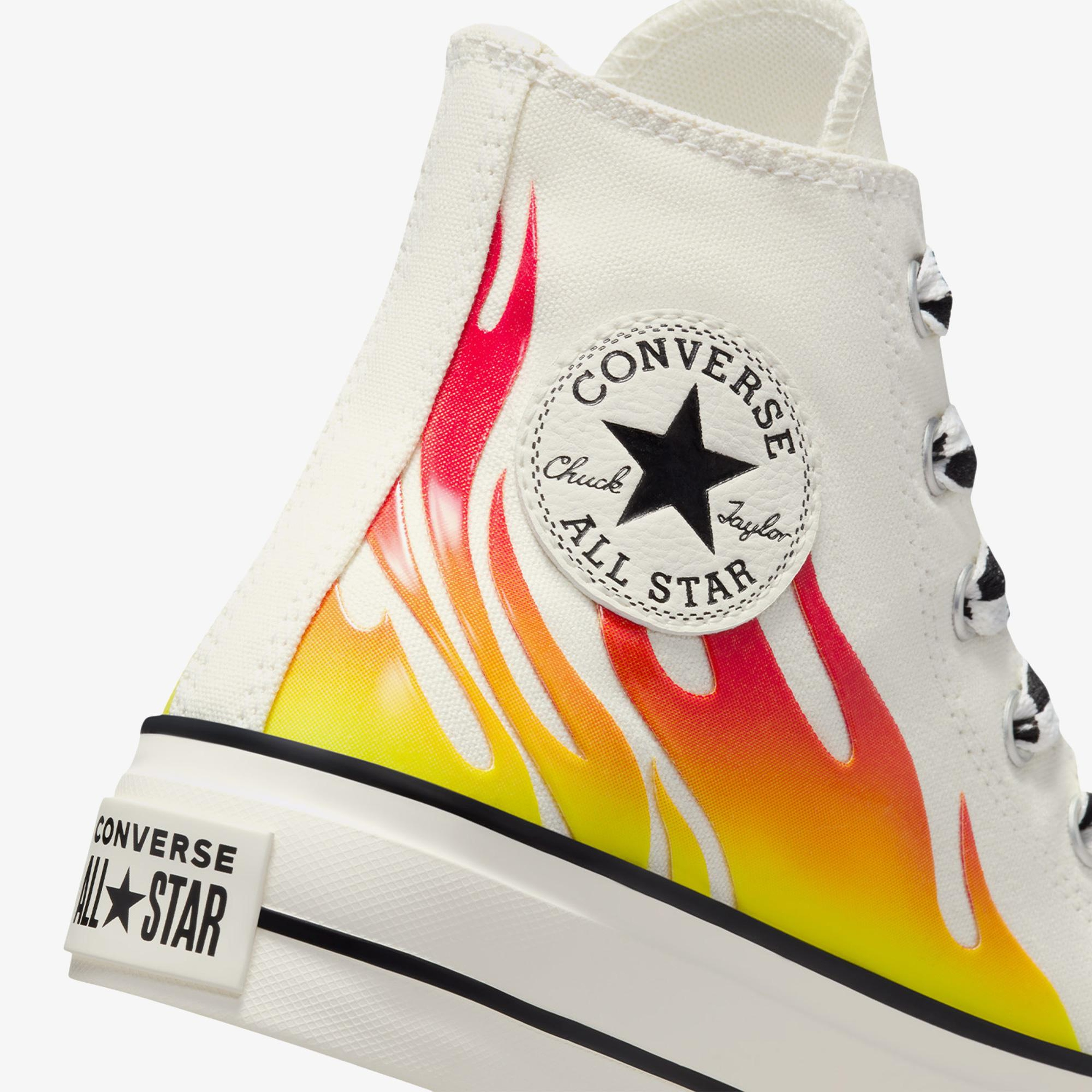 Converse Chuck Taylor All Star Lift Kadın Krem Platform Sneaker