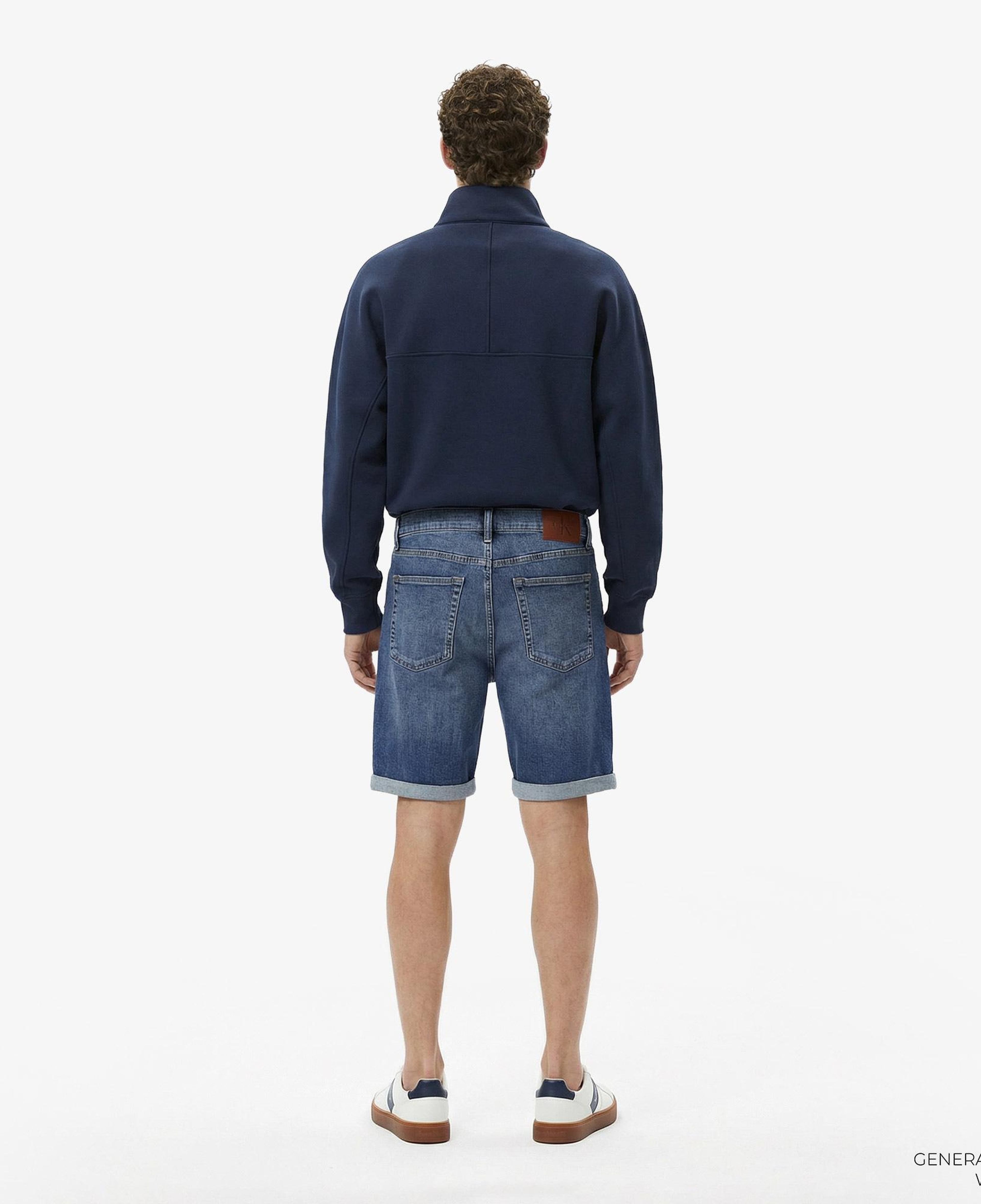 Calvin Klein Slim Hampton Erkek Mavi Şort