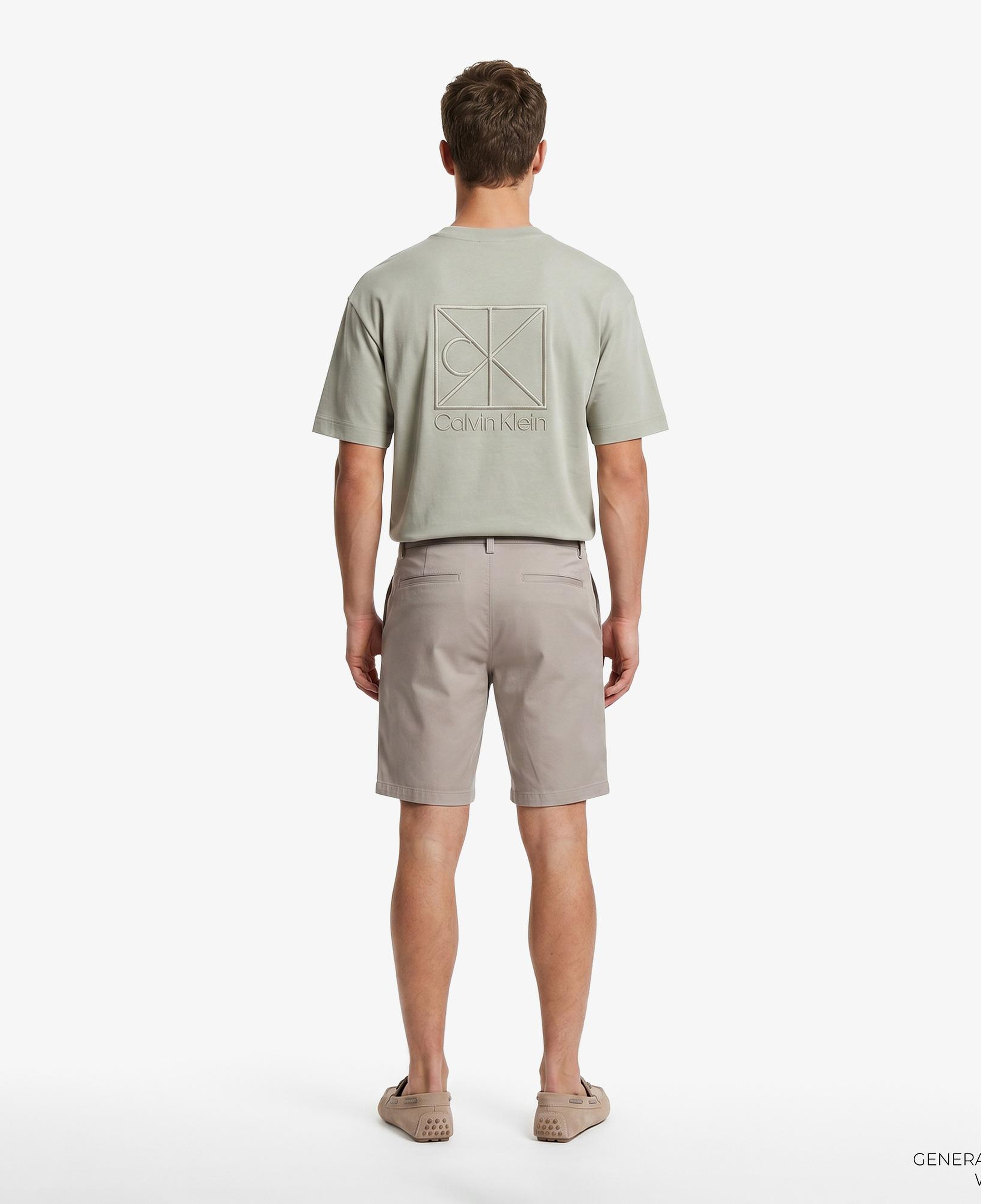 Calvin Klein Refined Stretch Classic Erkek Kahverengi Şort