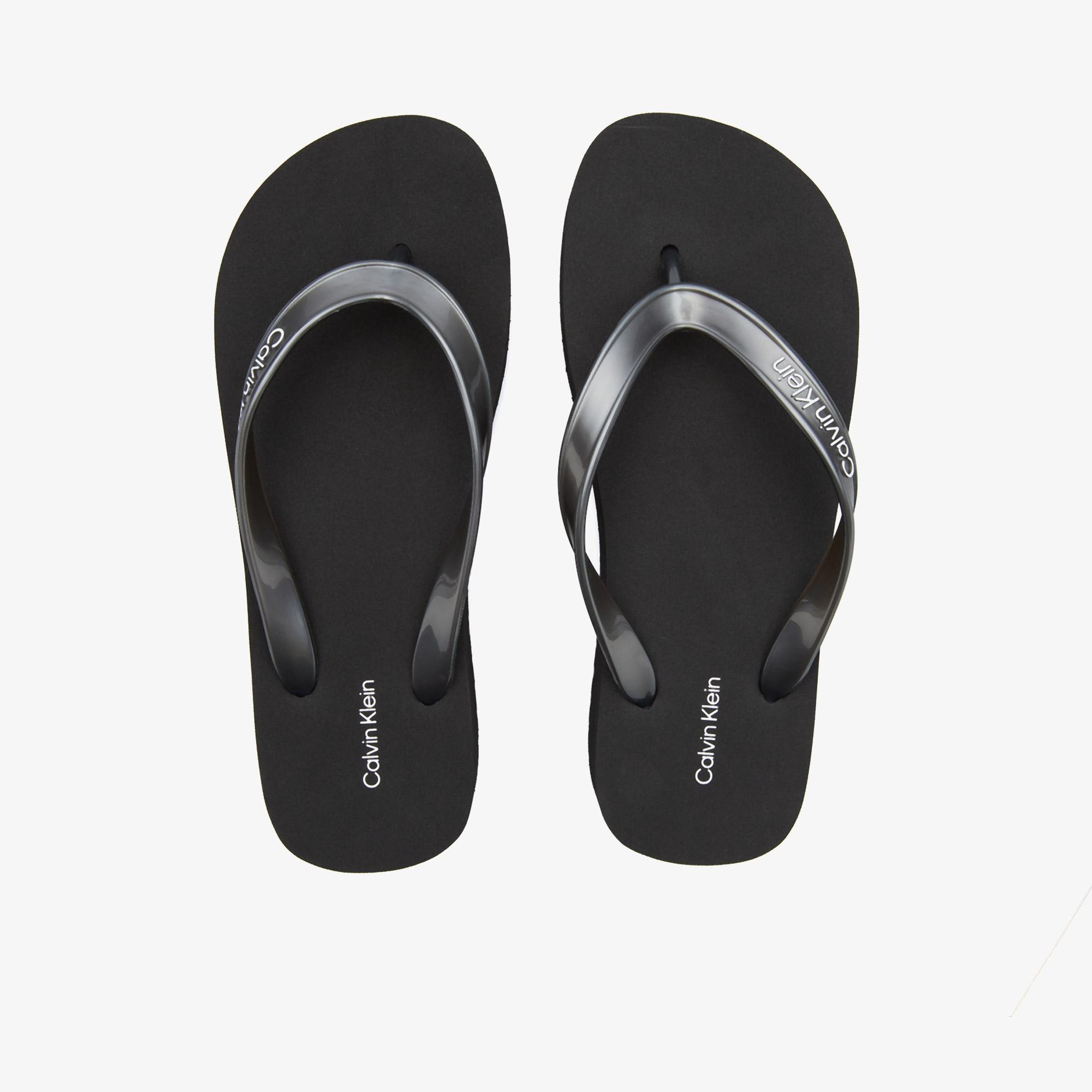 Calvin Klein Flatform Flip Flop Kadın Siyah Terlik