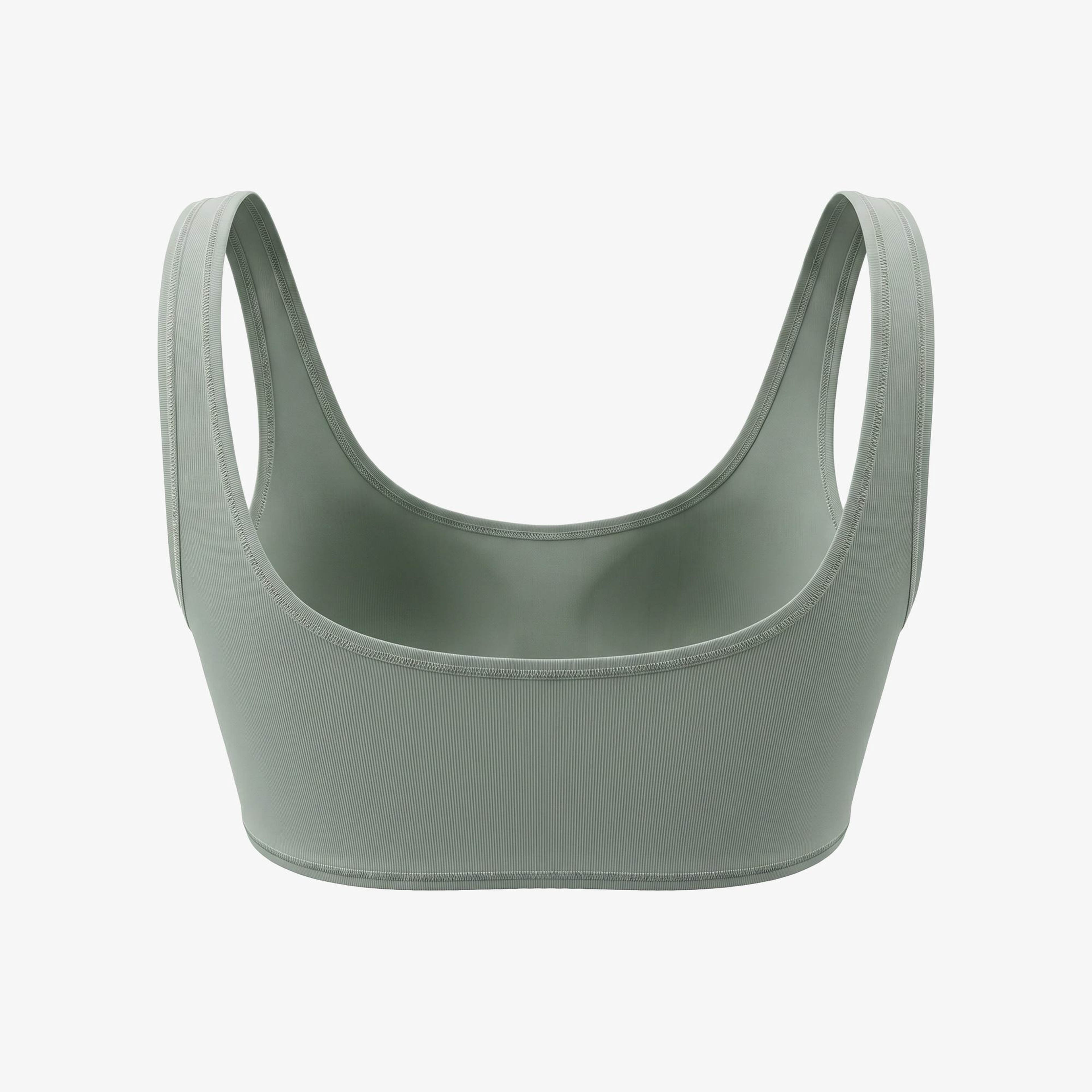 Calvin Klein Bralette Çocuk Yeşil Bikini Üstü
