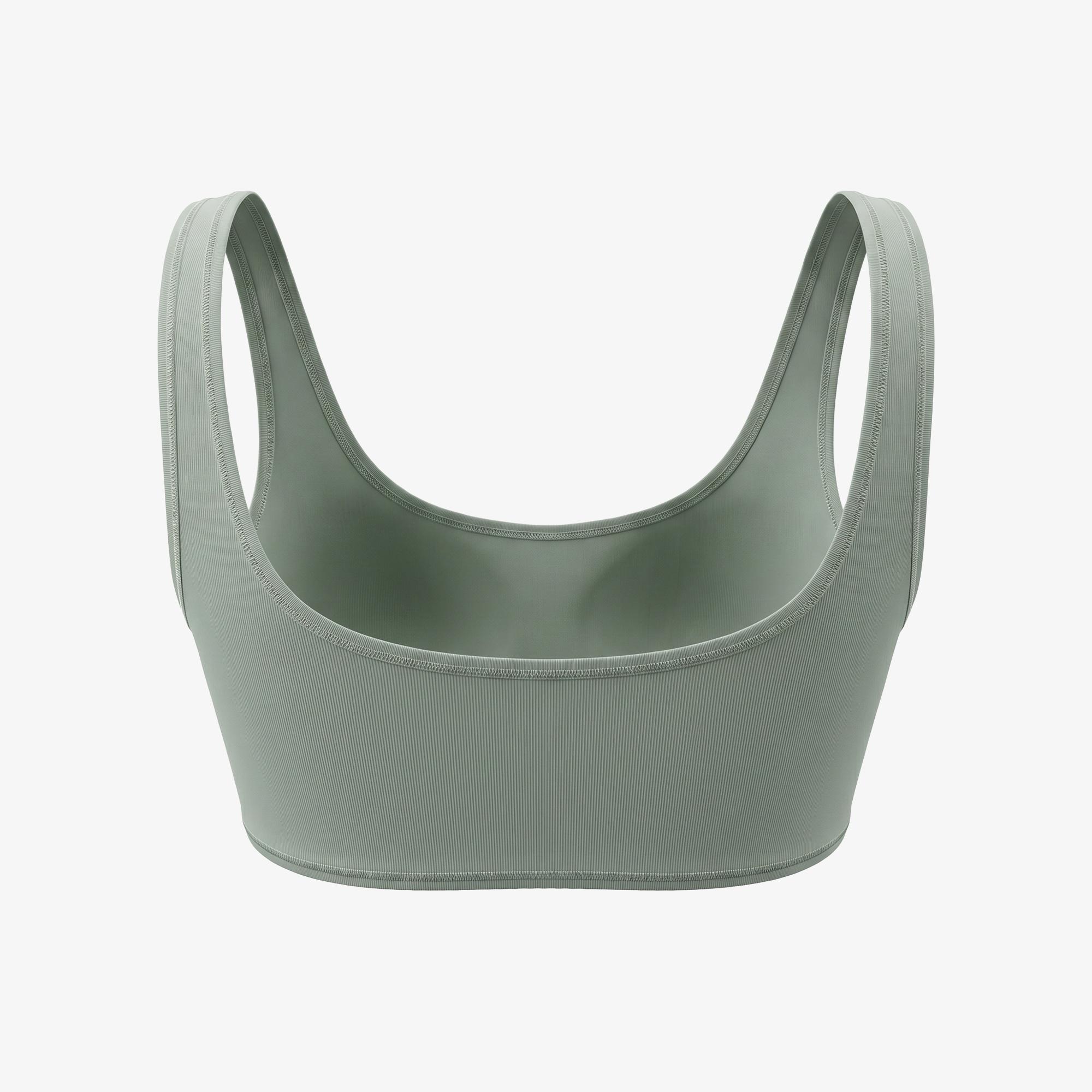 Calvin Klein Bralette Çocuk Yeşil Bikini Üstü