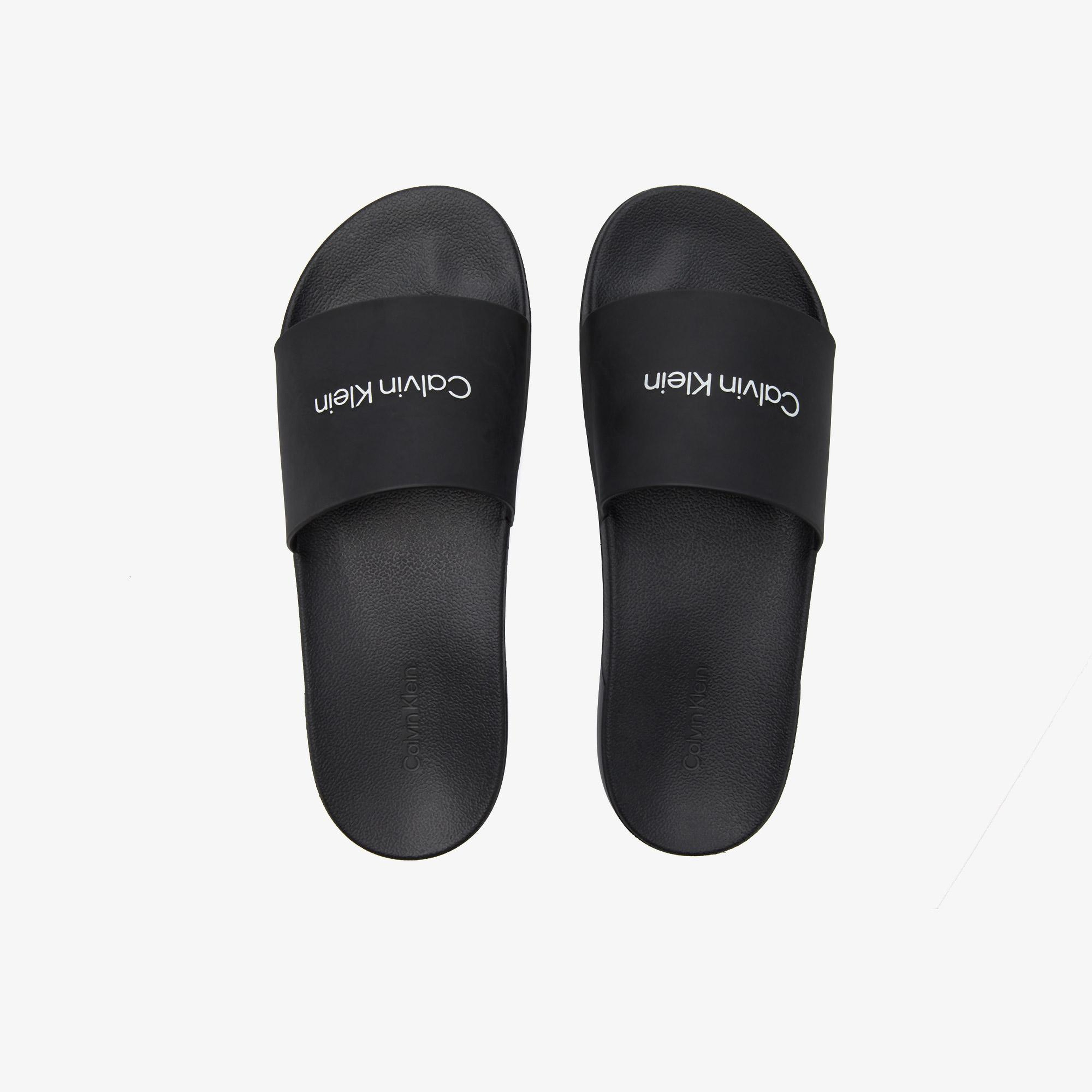 Calvin Klein Slide Monobrand Erkek Siyah Terlik
