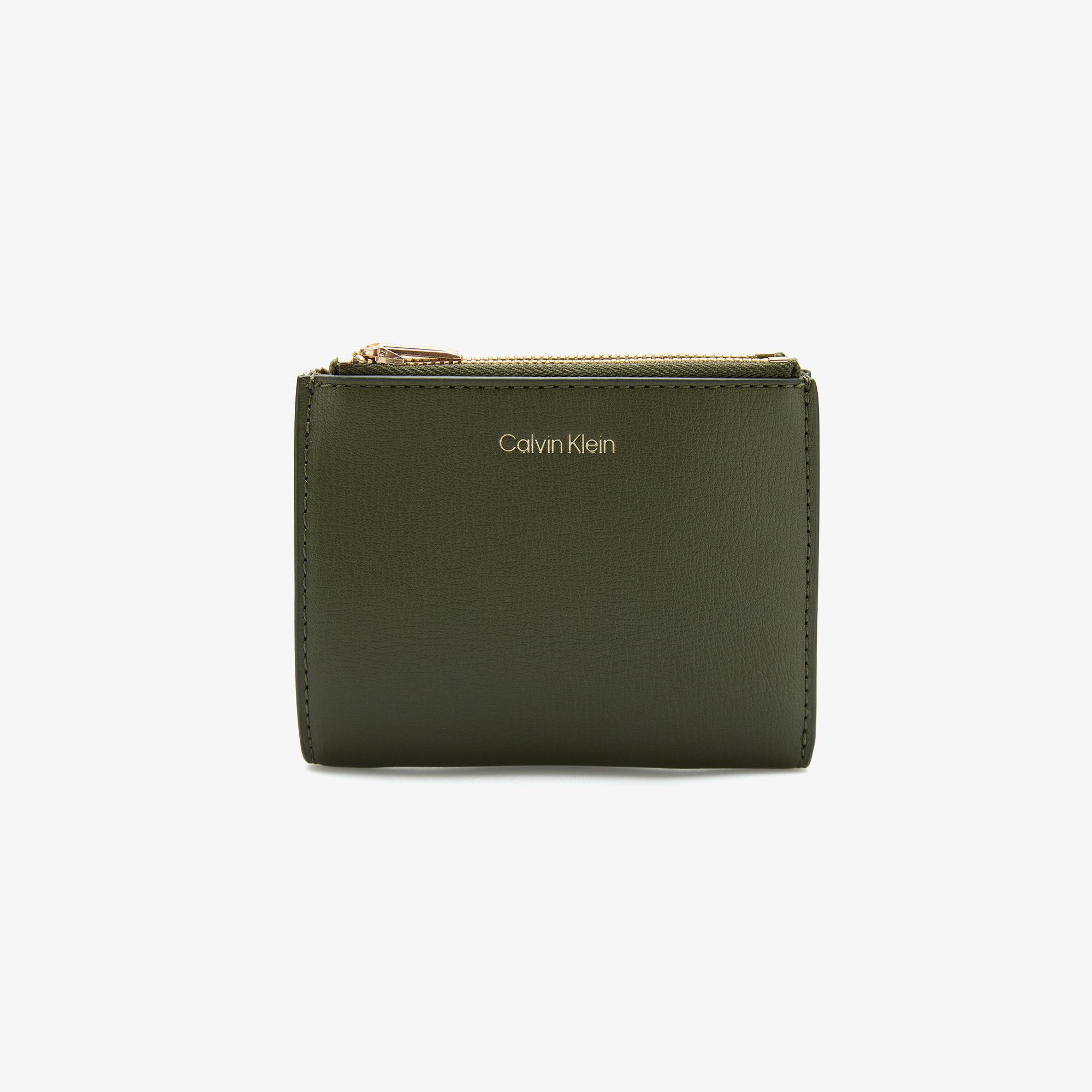 Calvin Klein Foil Logo Kadın Haki Kartlık